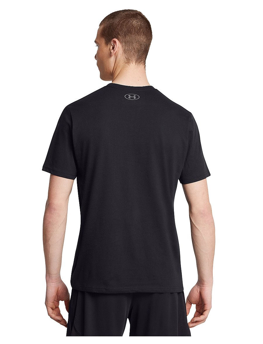 Under Armour - UA M BOXED SPORTS UPDATED SS - tops & t-shirts - black - 3
