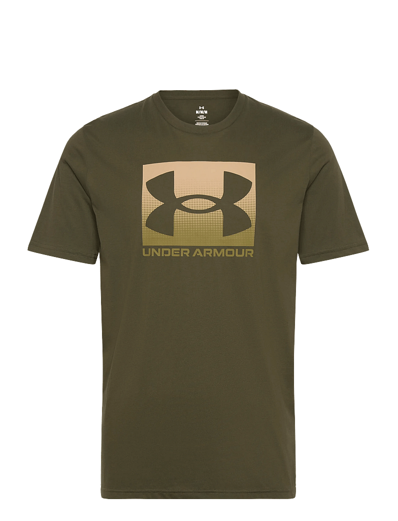 Under Armour - UA M BOXED SPORTS UPDATED SS - t-shirts - expedition green - 1