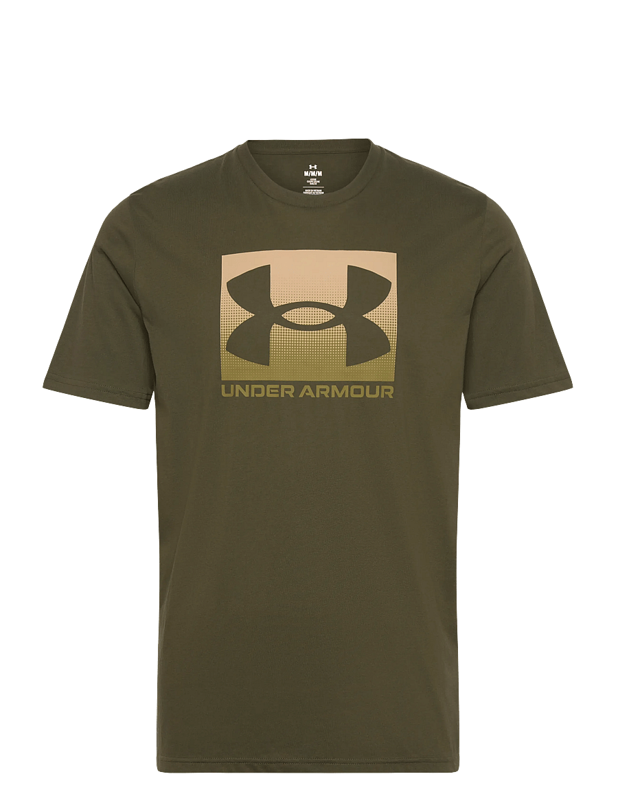 Under Armour - UA M BOXED SPORTS UPDATED SS - oberteile & t-shirts - expedition green - 1