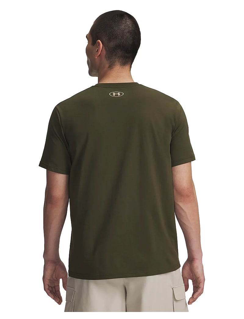 Under Armour - UA M BOXED SPORTS UPDATED SS - t-shirts - expedition green - 3