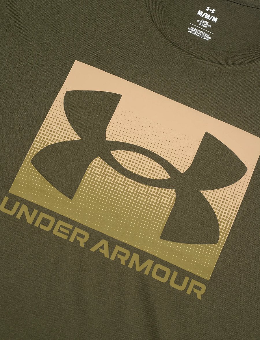 Under Armour - UA M BOXED SPORTS UPDATED SS - oberteile & t-shirts - expedition green - 4