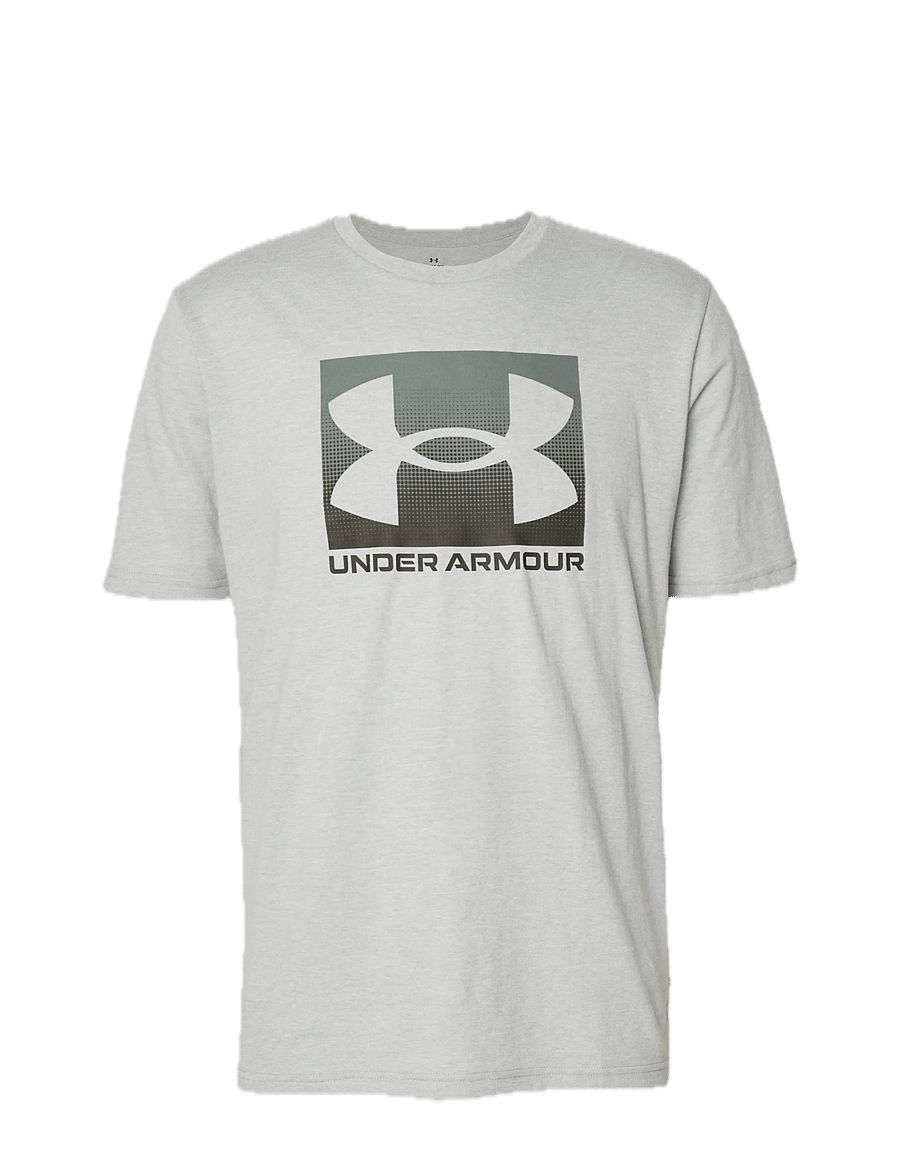 Under Armour - UA M BOXED SPORTS UPDATED SS - oberteile & t-shirts - mod gray light heather - 0