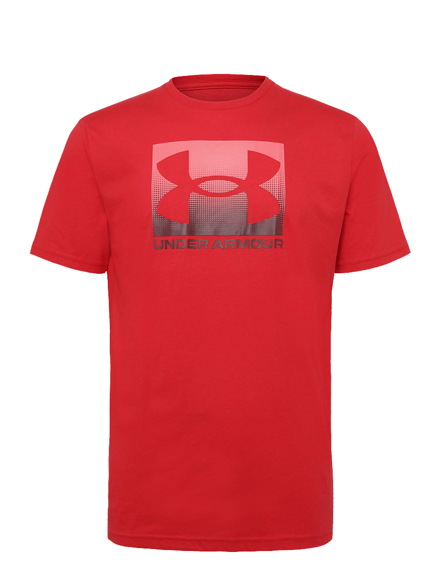 Under Armour - UA M BOXED SPORTS UPDATED SS - tops & t-shirts - red - 1