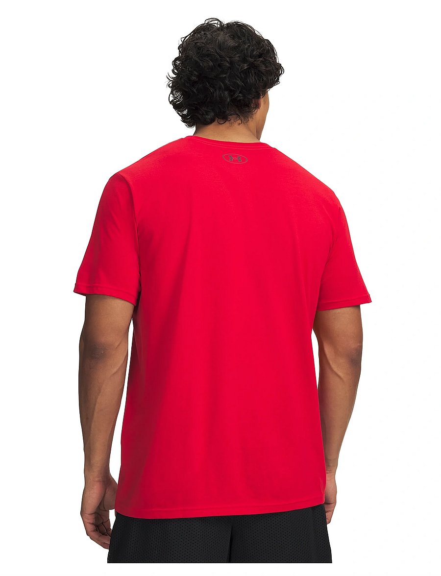 Under Armour - UA M BOXED SPORTS UPDATED SS - tops & t-shirts - red - 3
