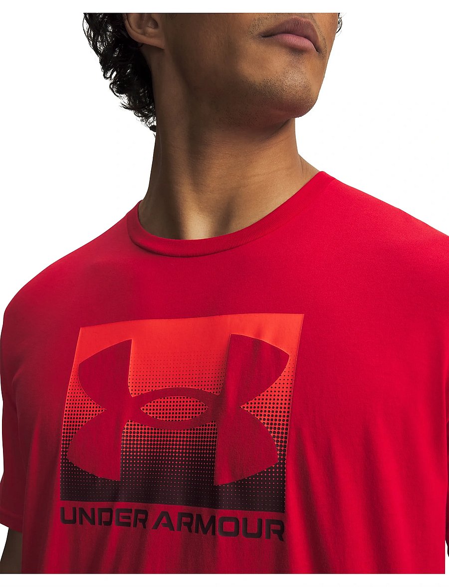 Under Armour - UA M BOXED SPORTS UPDATED SS - tops & t-shirts - red - 4
