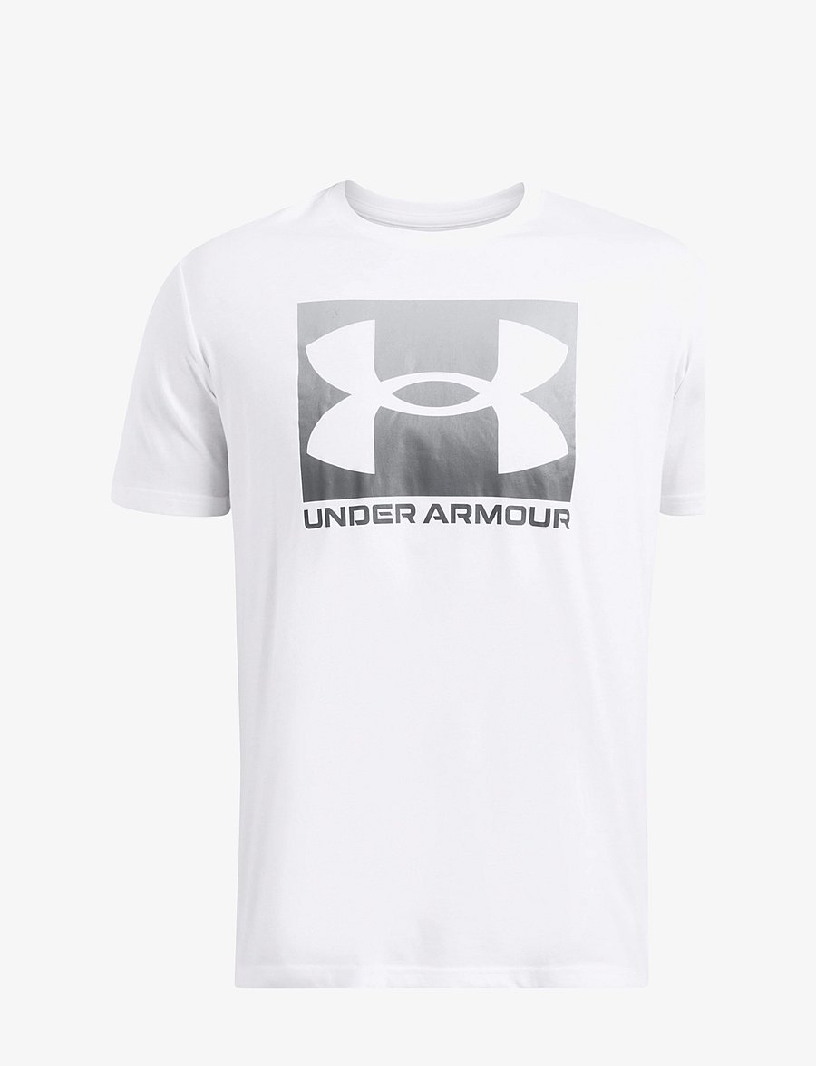 Under Armour - UA M BOXED SPORTS UPDATED SS - oberteile & t-shirts - white - 1