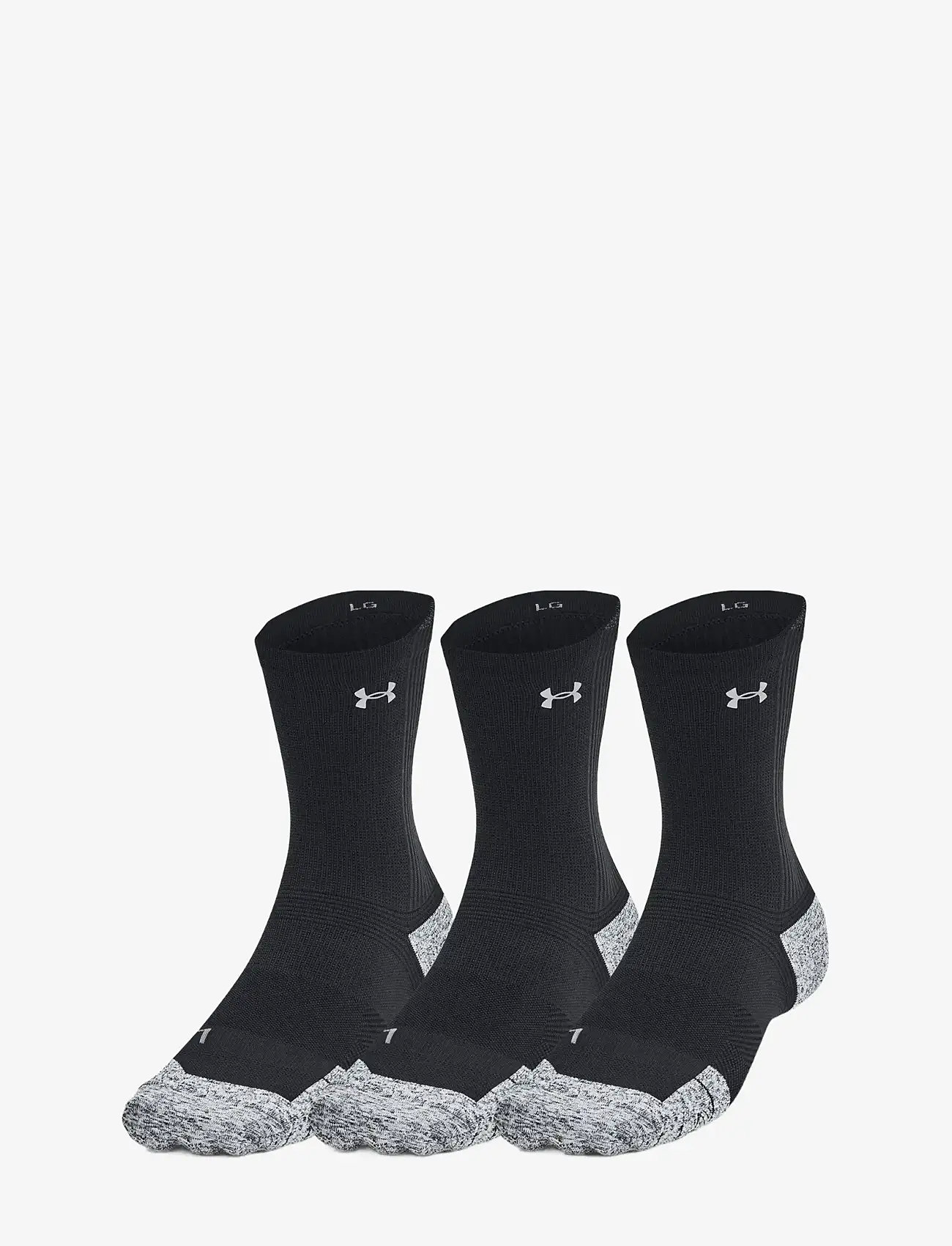 Under Armour - UA AD Run Cushion 3pk Crew - sportsocken - black - 0