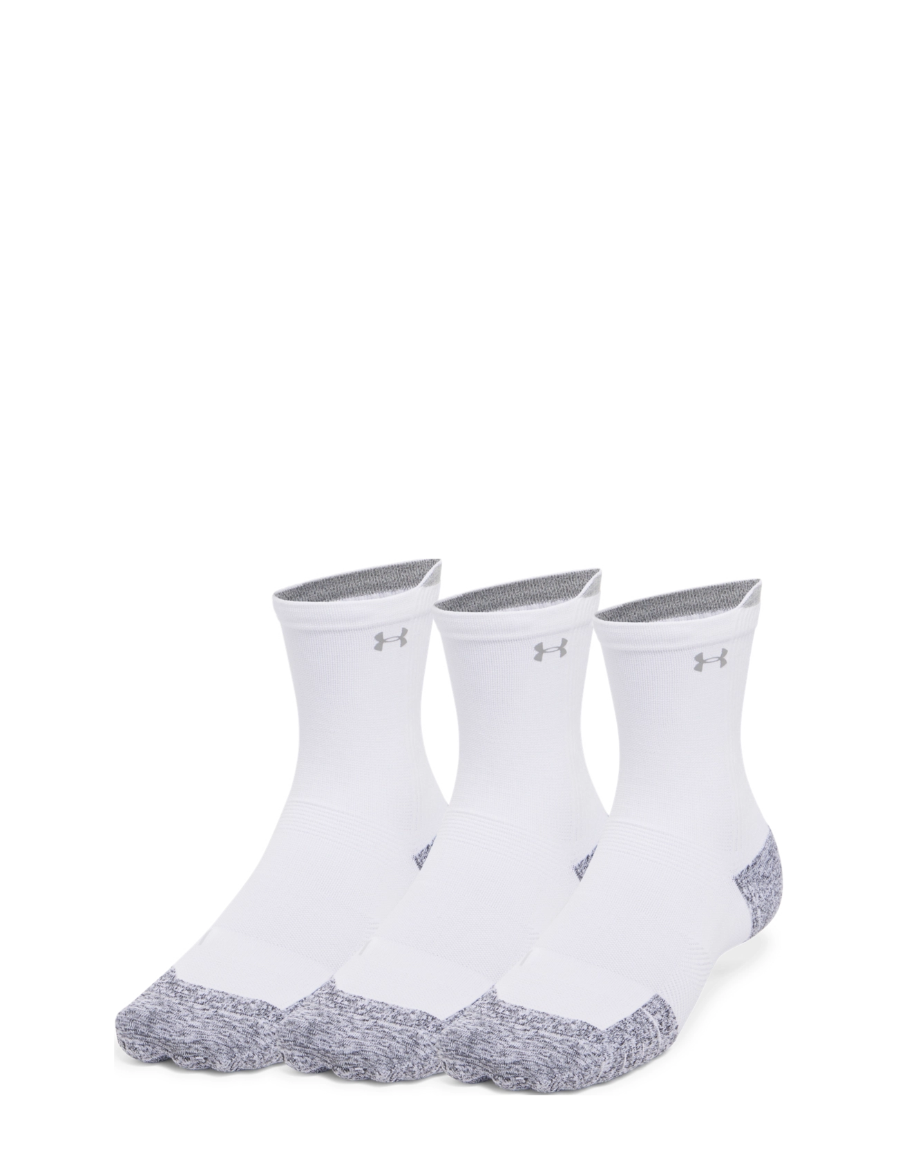 Under Armour UA Velociti Run Cush 3p Crew - View all - DISTANT GRAY / white