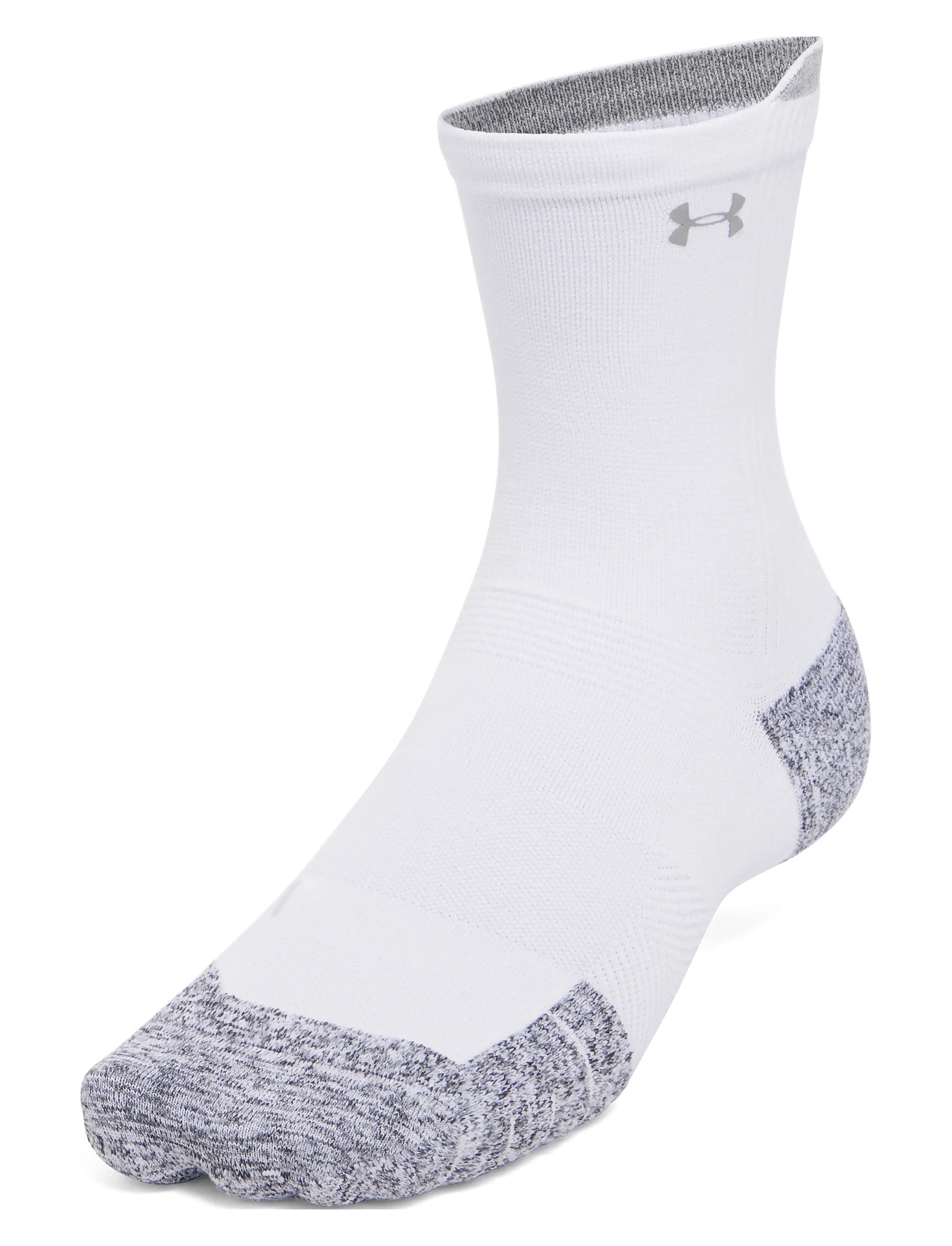 Under Armour - UA Velociti Run Cush 3p Crew - chaussettes de sport - distant gray - 2