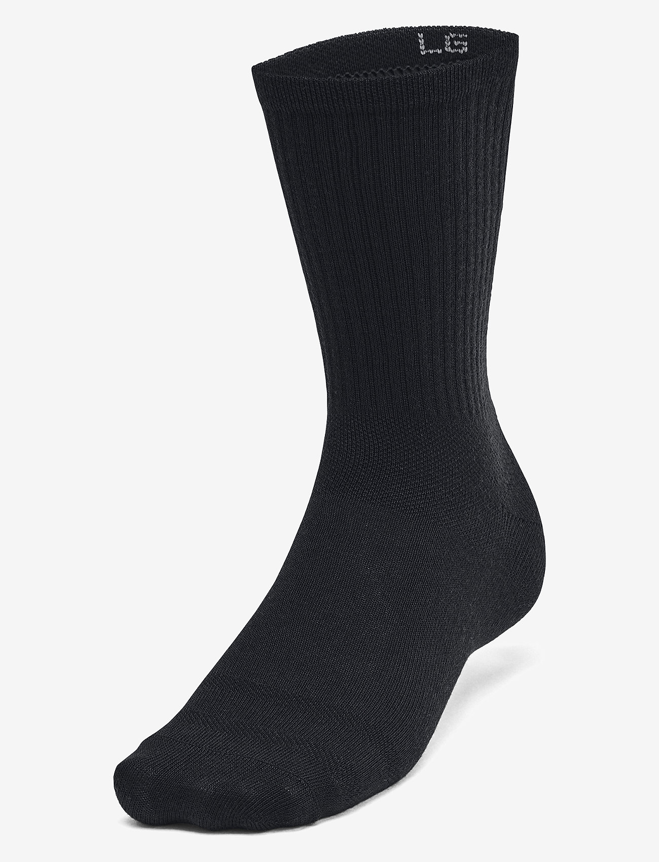 Under Armour - UA Essential 6pk Crew - sport socks - black - 1