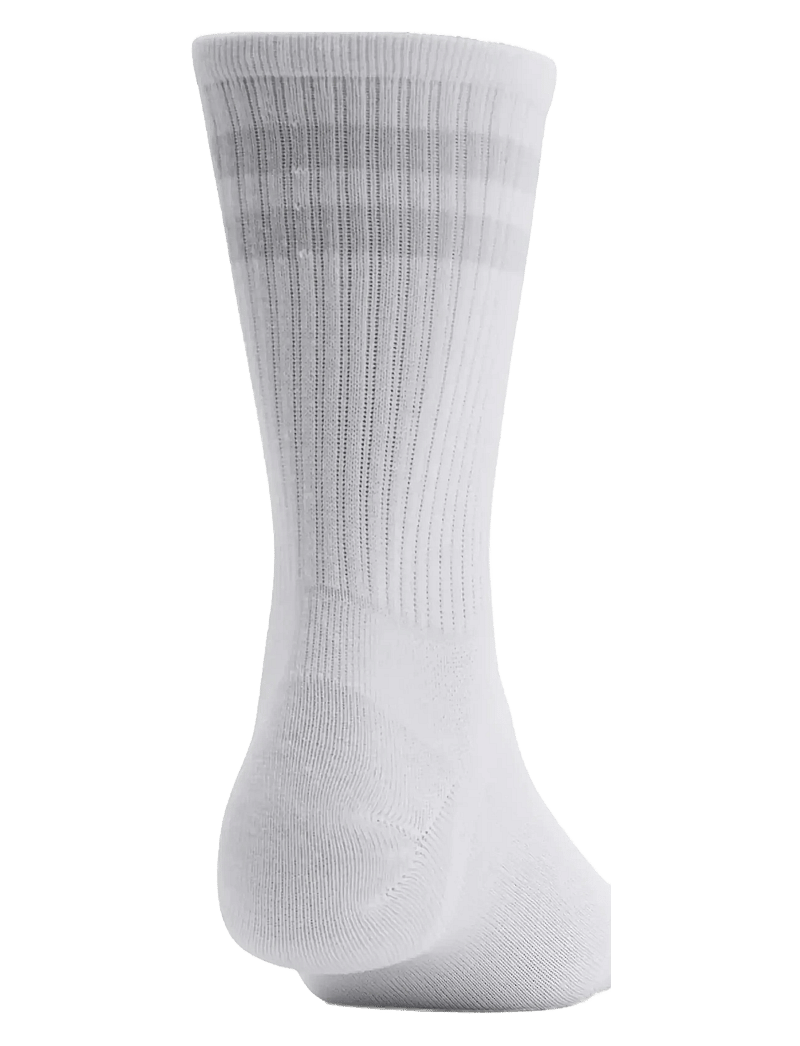 Under Armour - UA Essential 6pk Crew - urheilusukat - white - 1