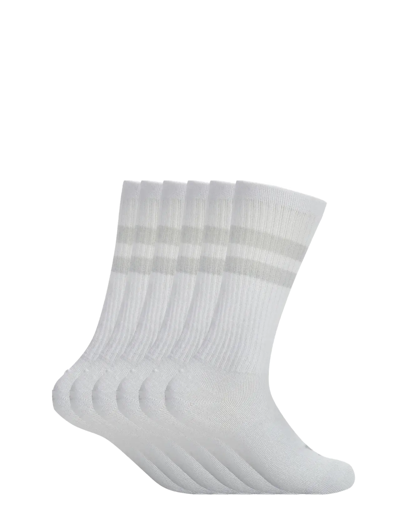 Under Armour - UA Essential 6pk Crew - alhaisimmat hinnat - white - 4