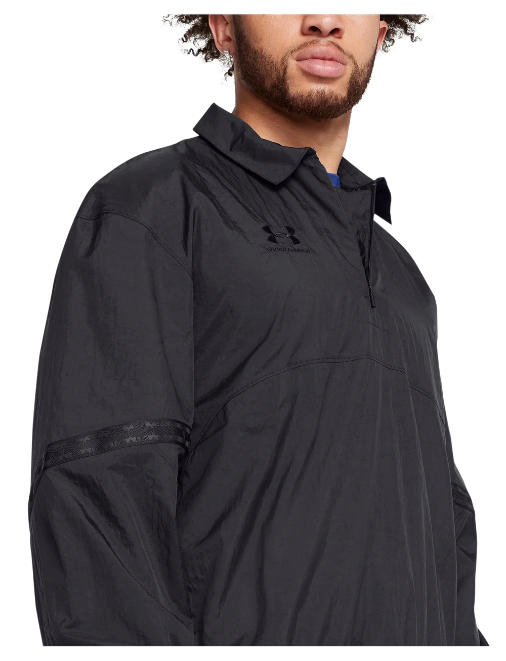 Under Armour - UA M's 96 Terrace Drill Top - sportsjakker - black - 4