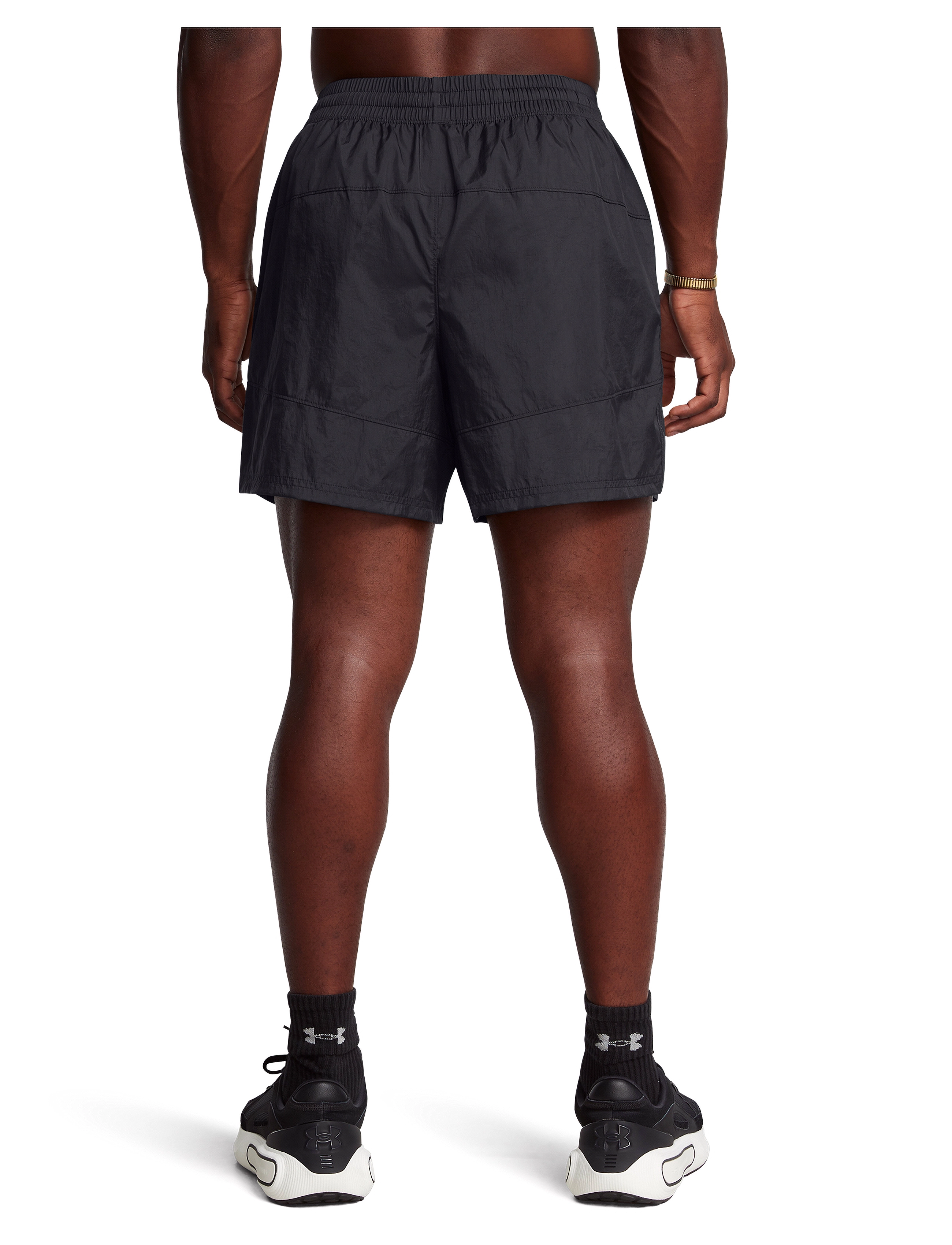 Under Armour - UA M's 96 Terrace Wvn Shorts - Æfingastuttbuxur - black - 3