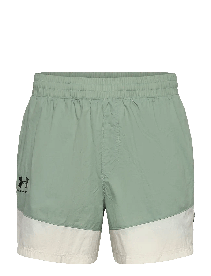 Under Armour - UA M's 96 Terrace Wvn Shorts - træningsshorts - silica green - 1