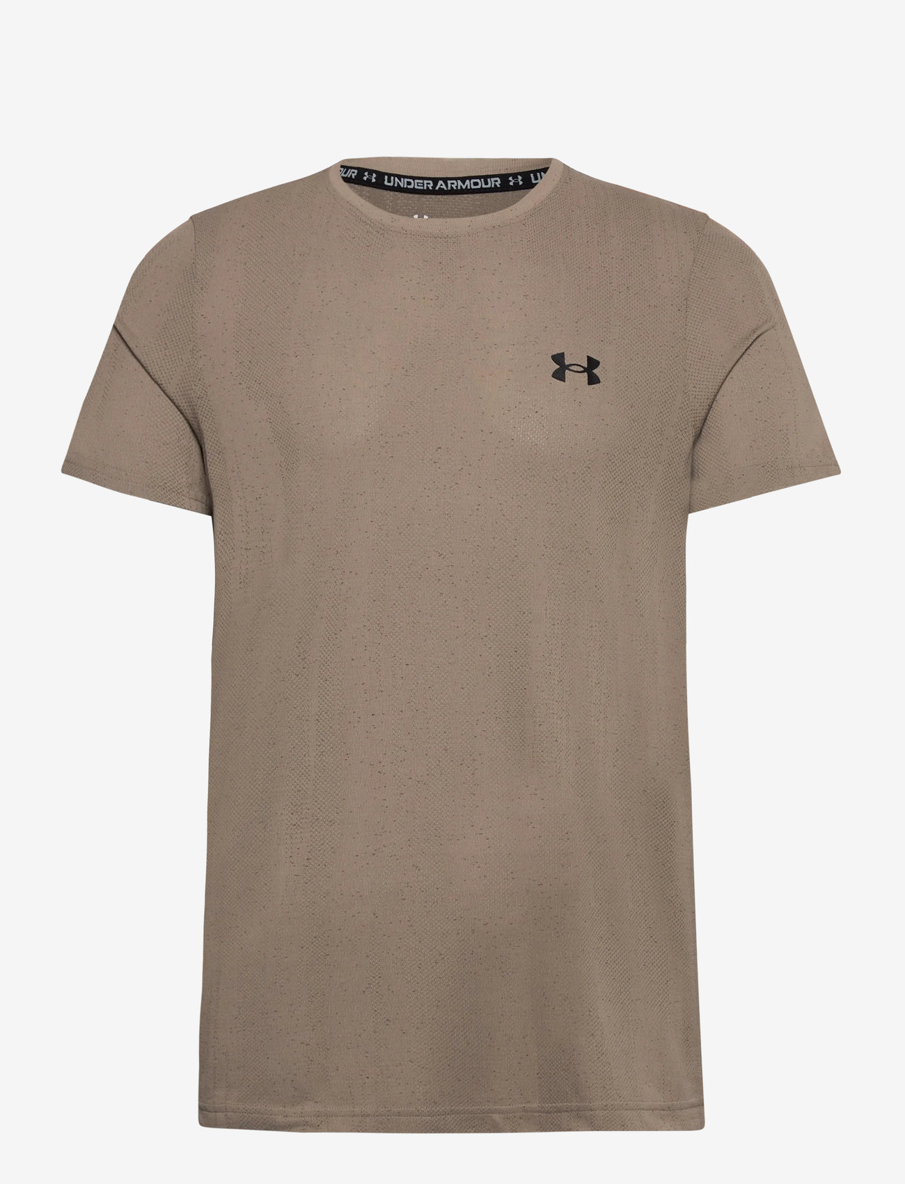 Under Armour - Vanish Seamless Novelty SS - t-shirts - city khaki - 1