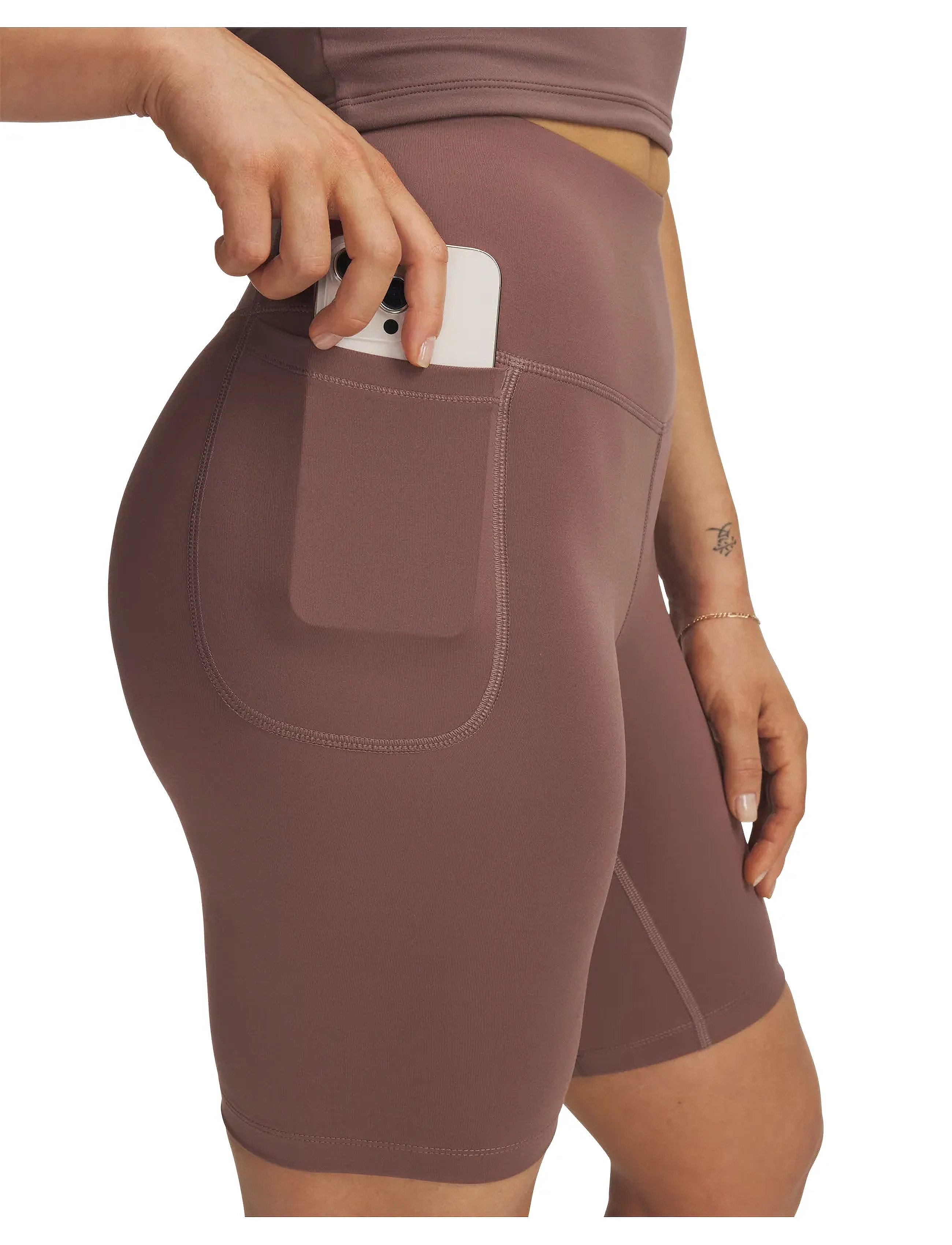 Under Armour - Motion Bike Short EMEA - shorts - sierra taupe - 5