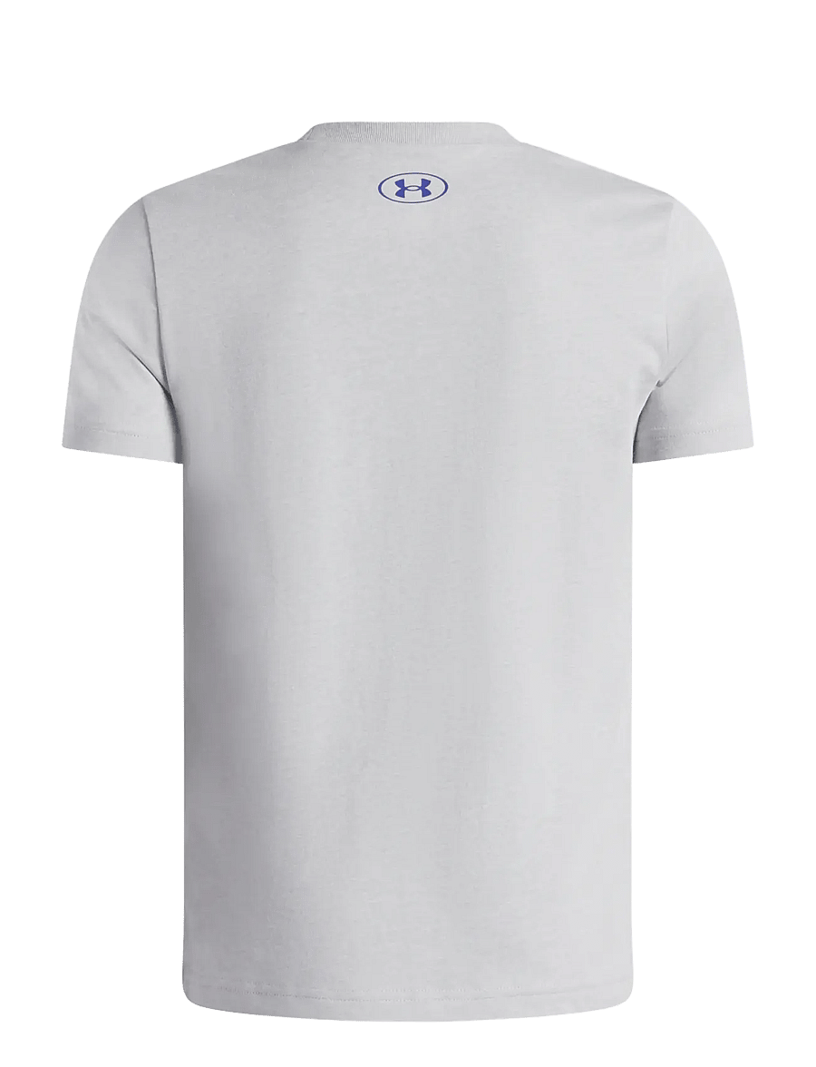Under Armour - UA B BOXED SPORTS UPDATE SS - topy sportowe - mod gray light heather - 1