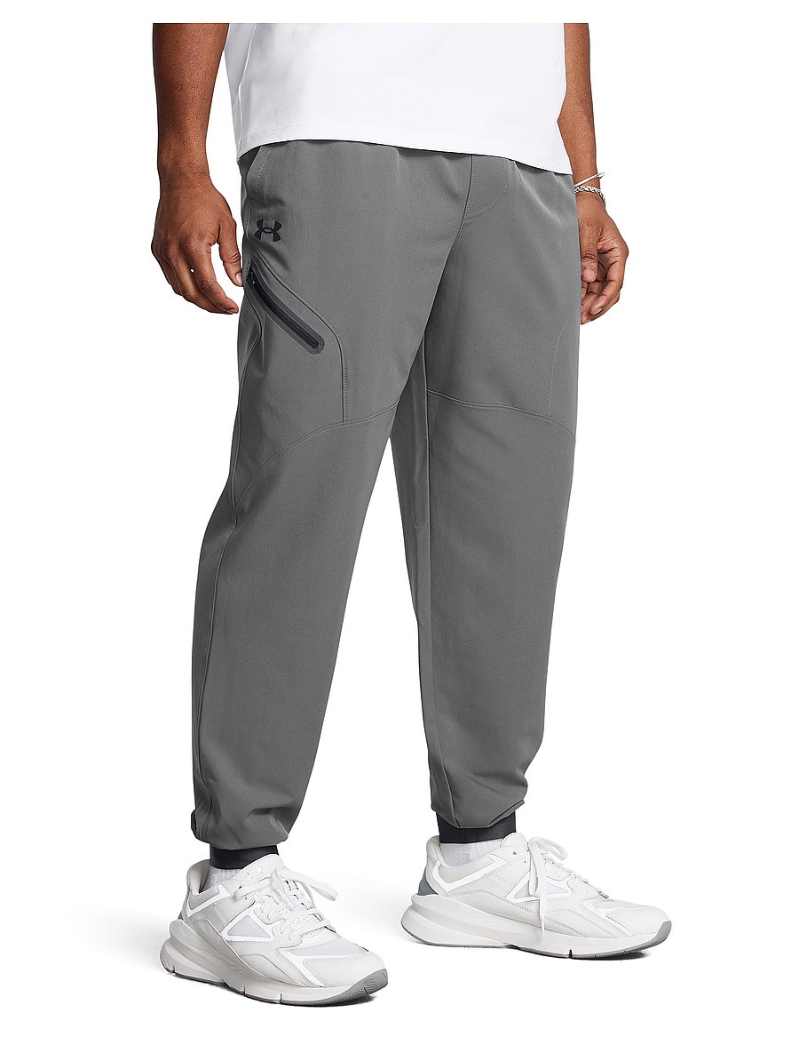 Under Armour - UA Unstoppable Woven Jogger - trainingshosen - castlerock - 0