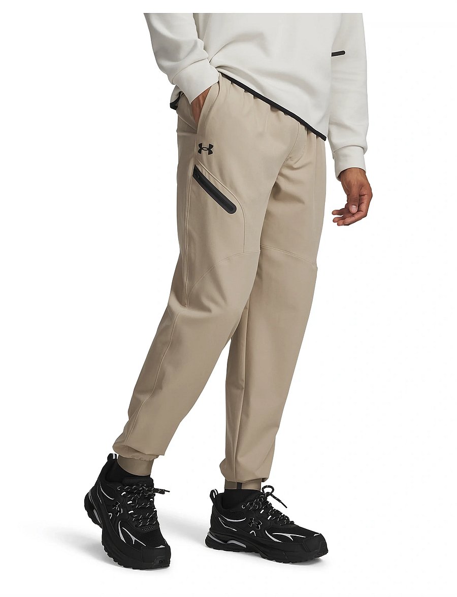 Under Armour - UA Unstoppable Woven Jogger - träningsbyxor - city khaki - 0