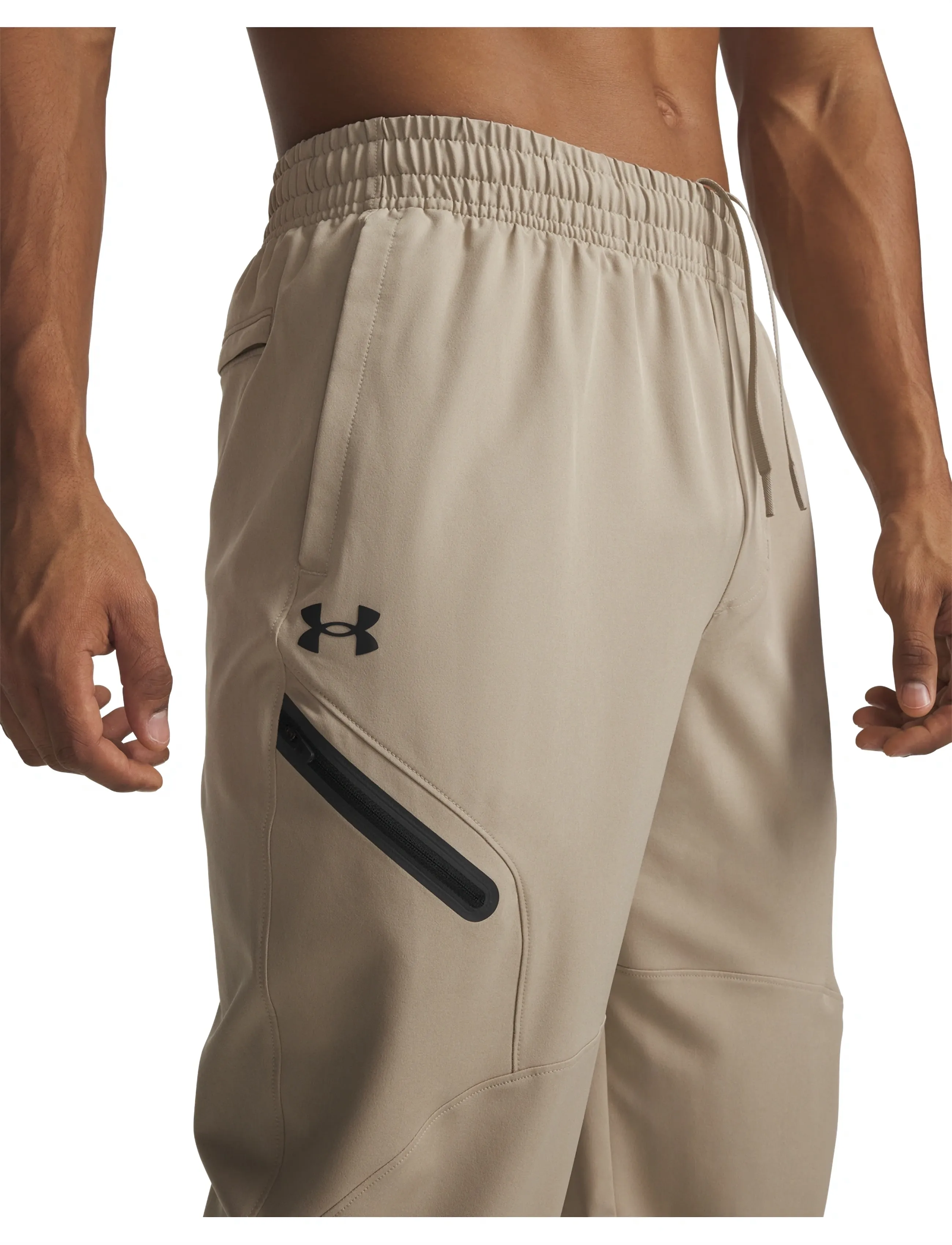 Under Armour - UA Unstoppable Woven Jogger - träningsbyxor - city khaki - 5