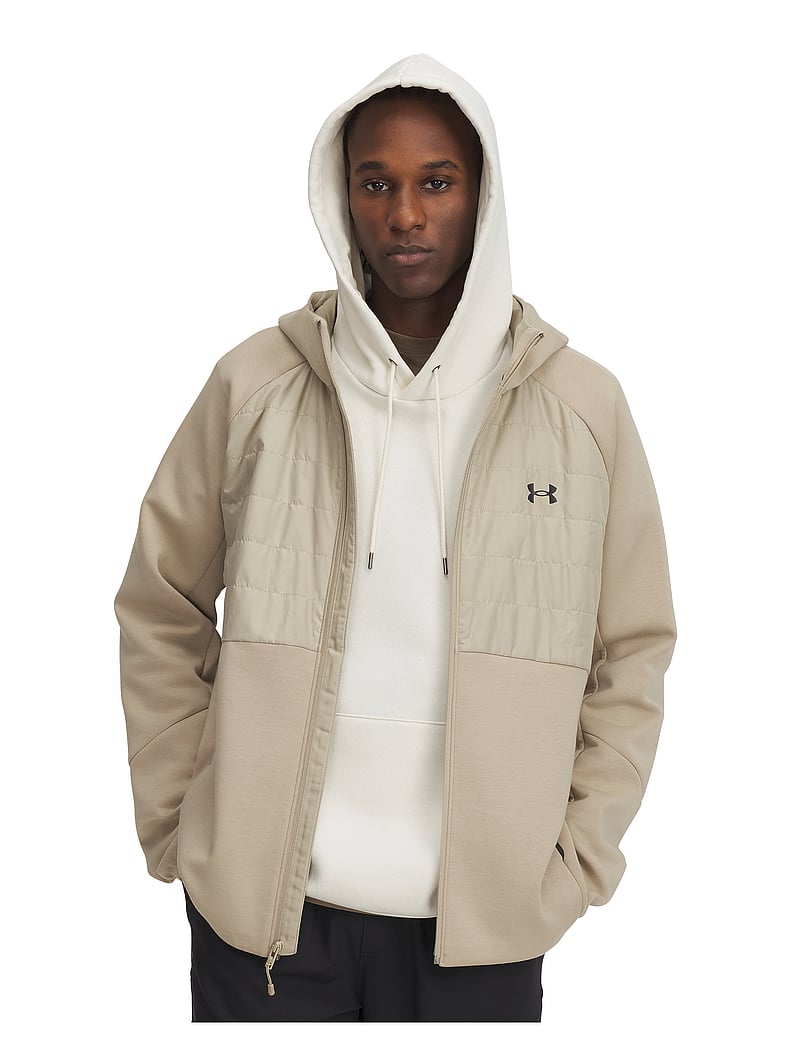 Under Armour - UNSTOPPABLE INS SWACKET - sportjackor - city khaki - 0