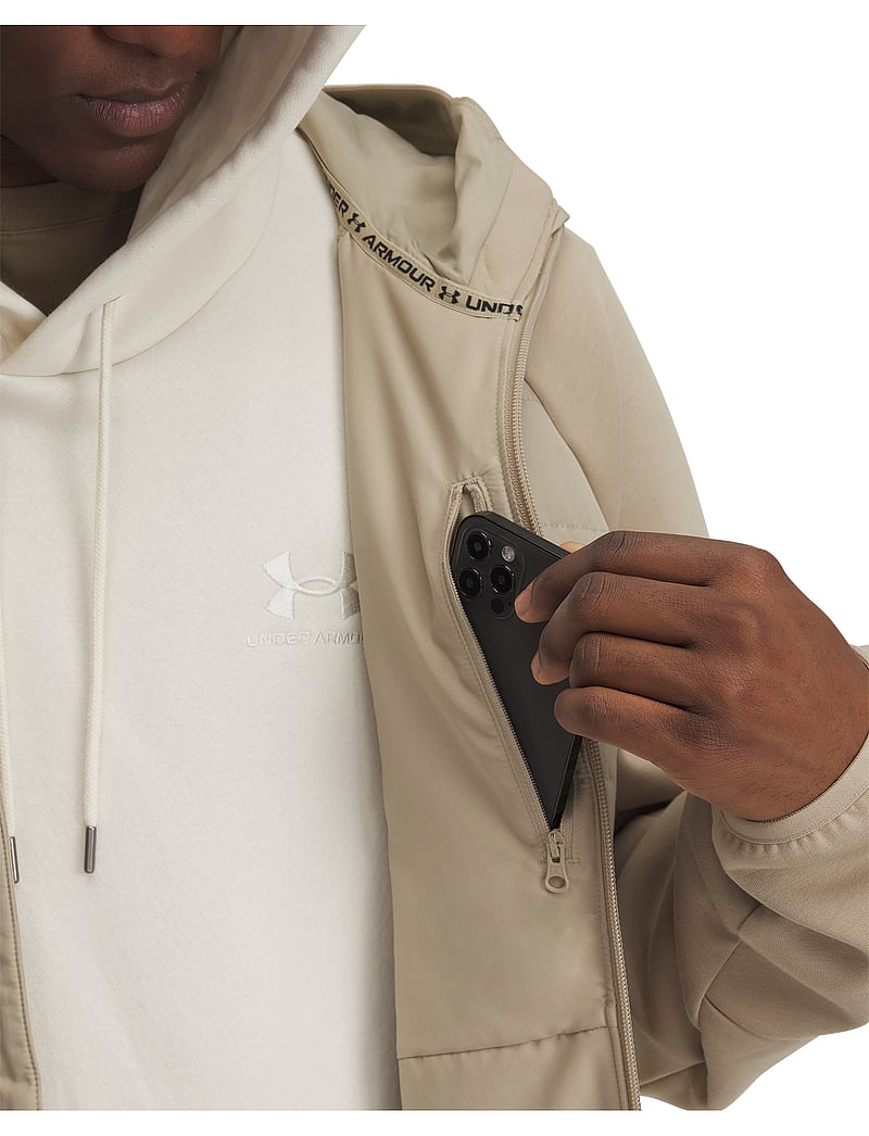 Under Armour - UNSTOPPABLE INS SWACKET - sportjackor - city khaki - 4