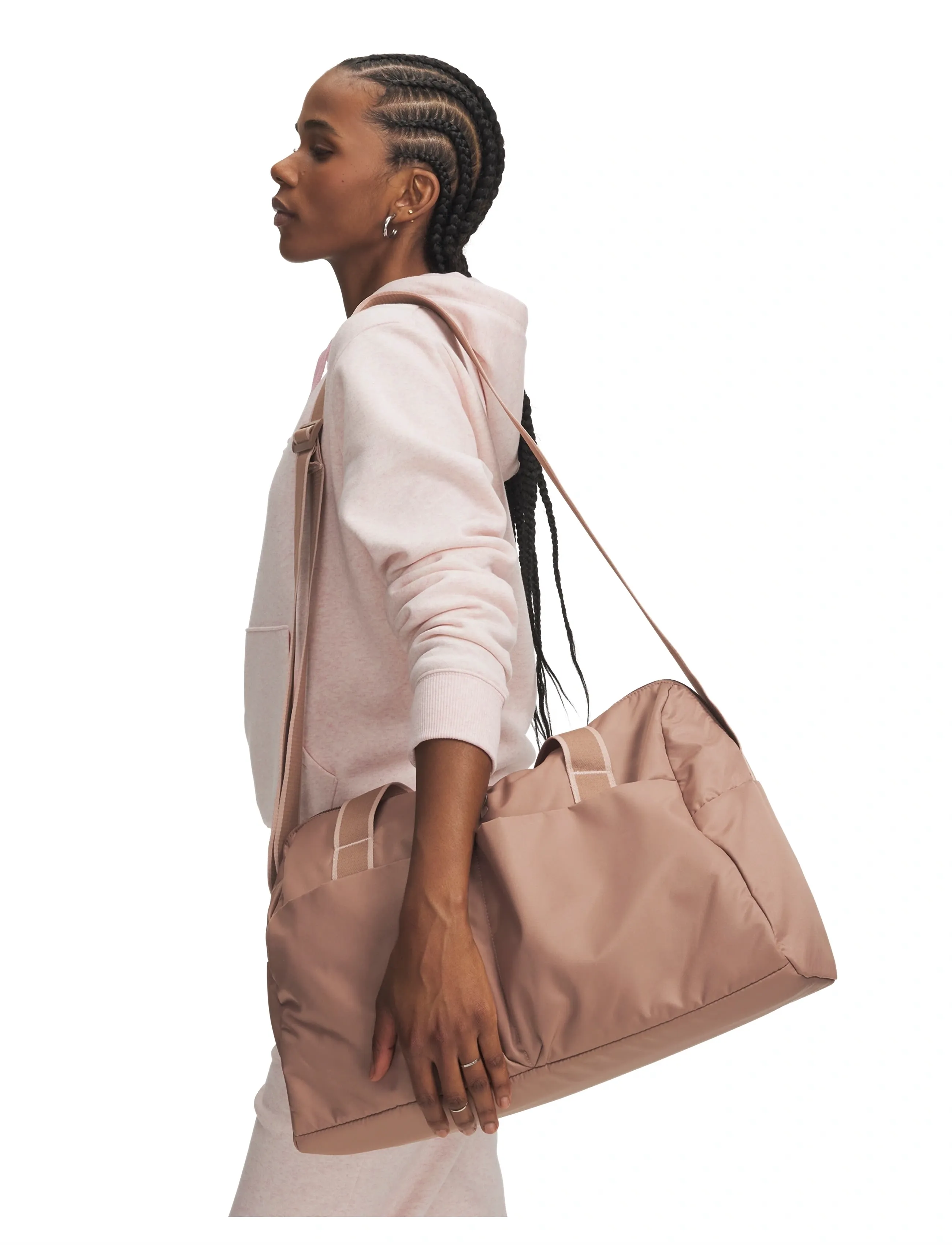 Under Armour Ua Studio Lite Duffle, One Size, Beige, Sport Training Bags > Sport Gym Bags, Dame