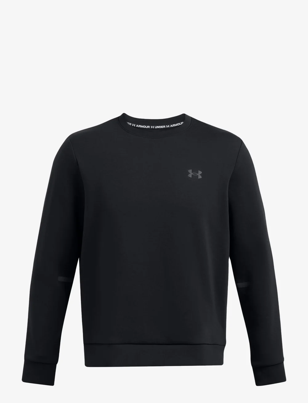 Under Armour - UA Unstoppable Flc Crew EU - oberteile - black - 1