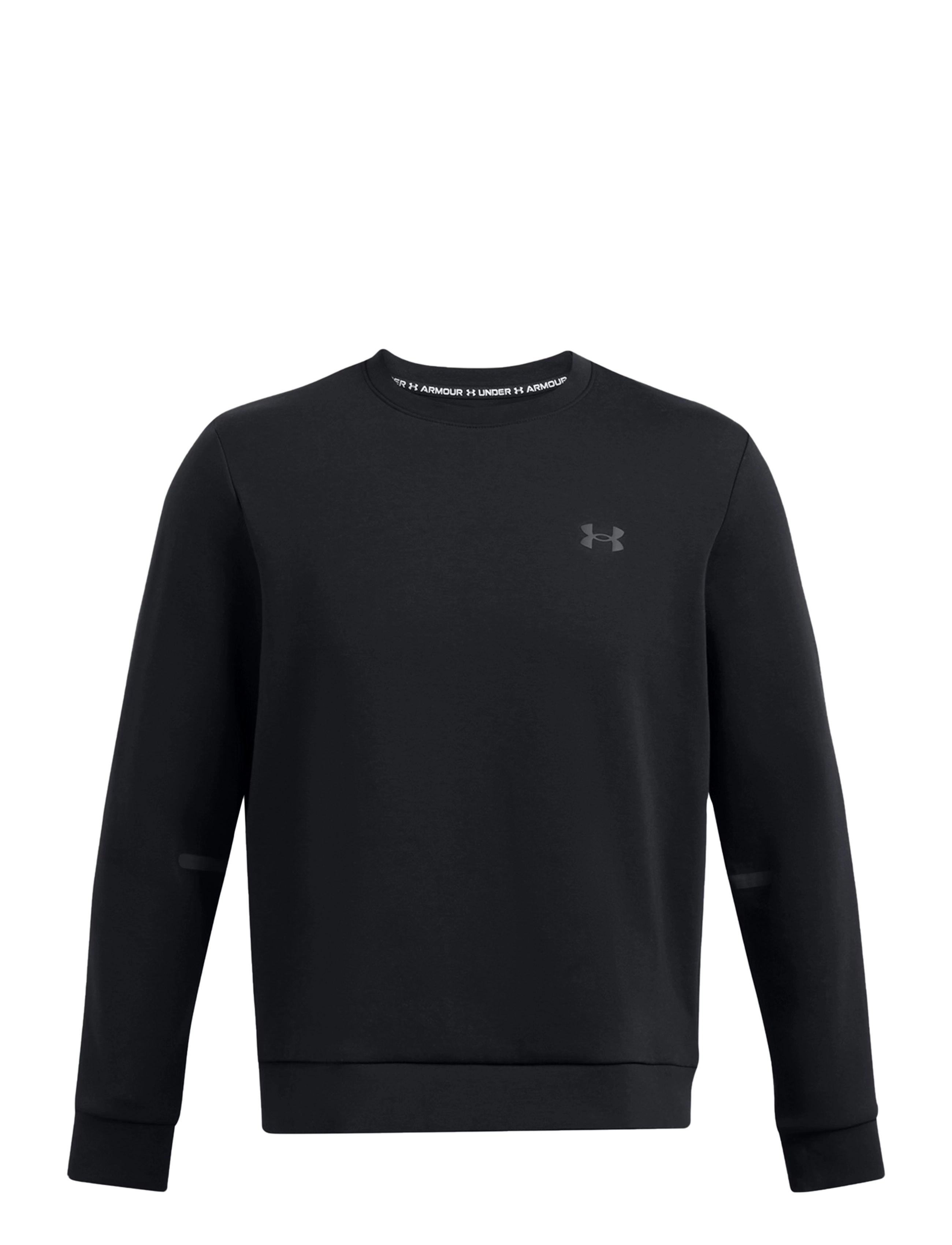 Under Armour UA Unstoppable Flc Crew EU - Sweatshirts - BLACK / black