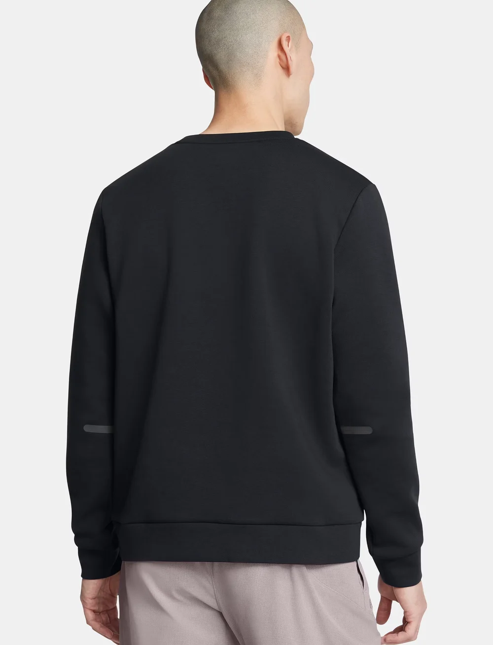 Under Armour - UA Unstoppable Flc Crew EU - oberteile - black - 3