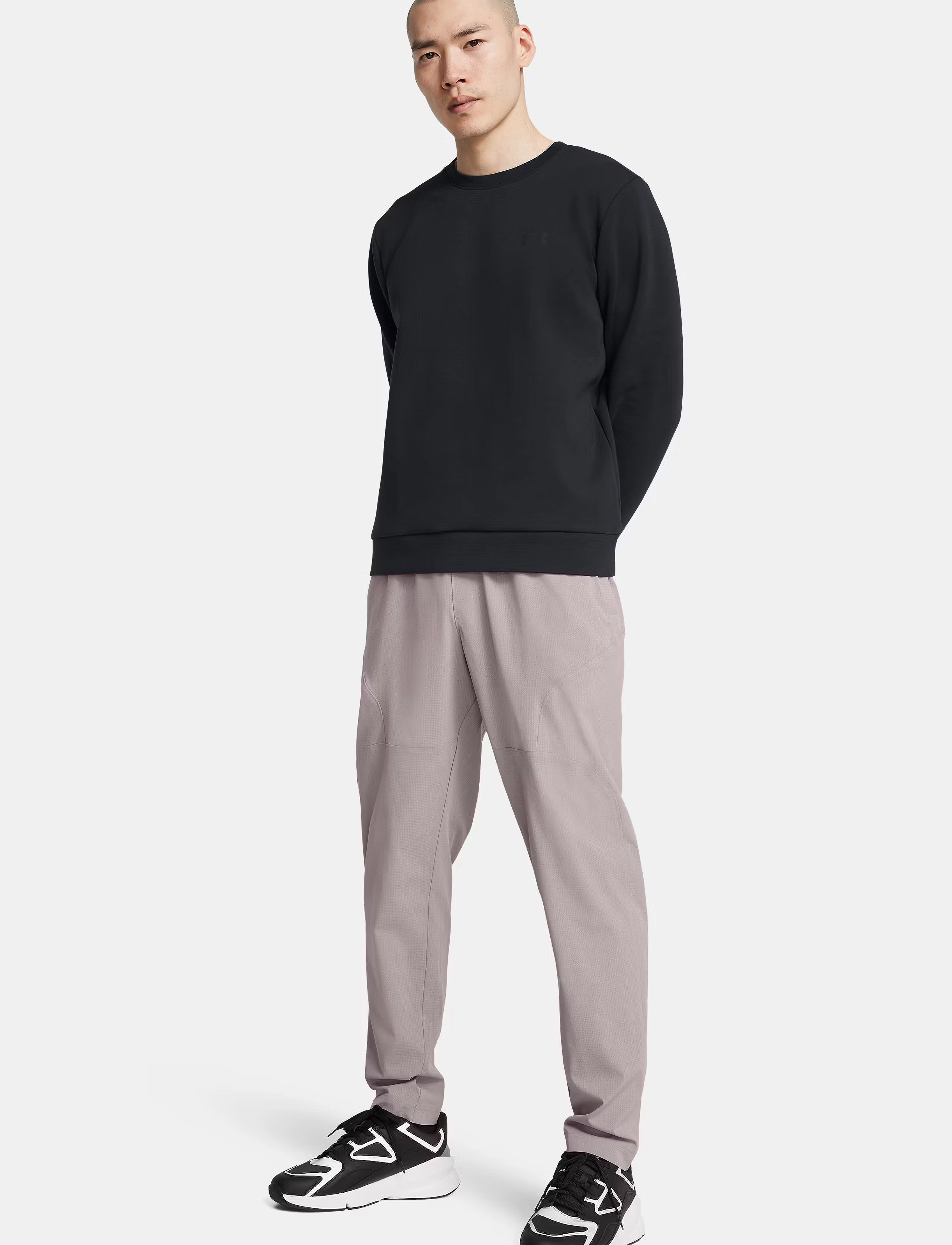 Under Armour - UA Unstoppable Flc Crew EU - black - 4