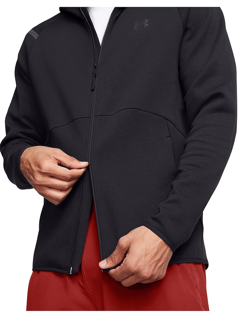 Under Armour - UA Unstoppable Flc FZ HD EU - overdele - black - 5