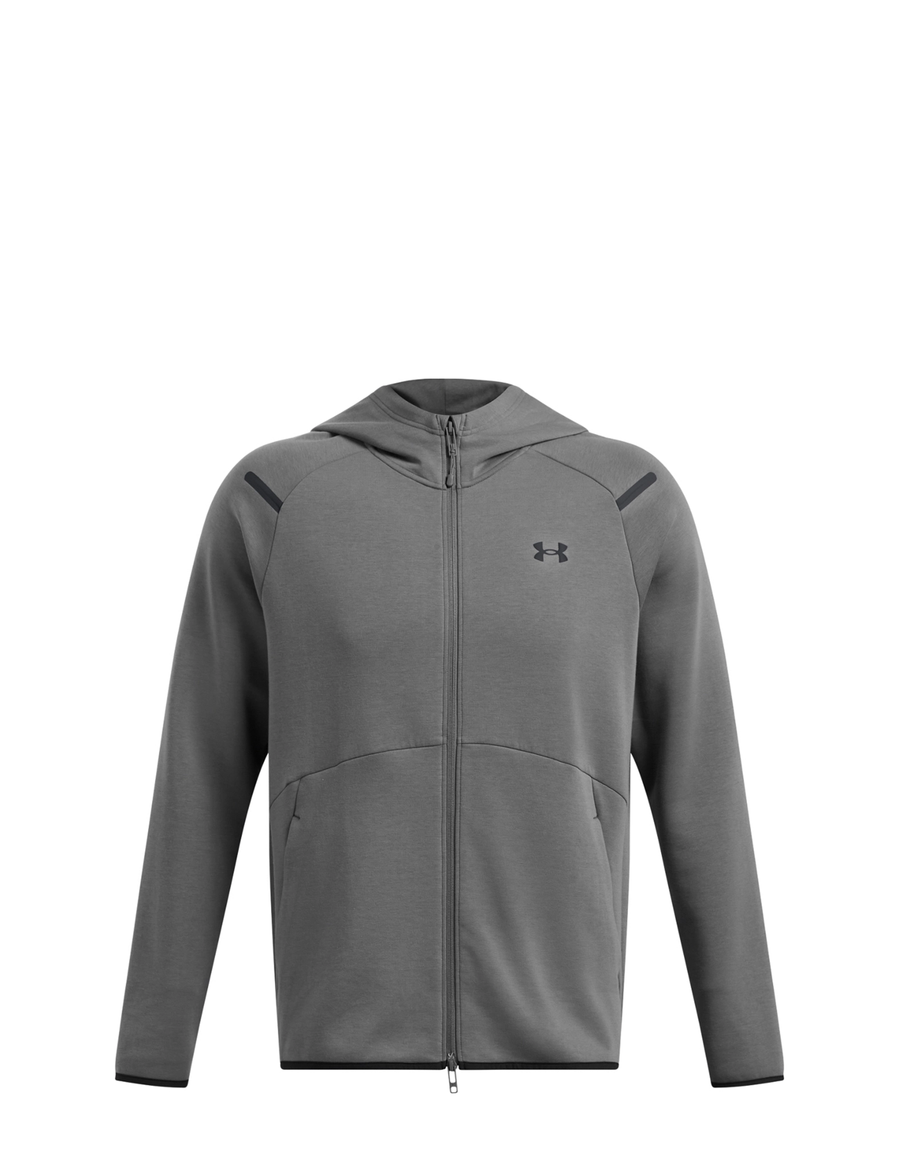 Under Armour UA Unstoppable Flc FZ HD EU - Sweatshirts - CASTLEROCK / grey