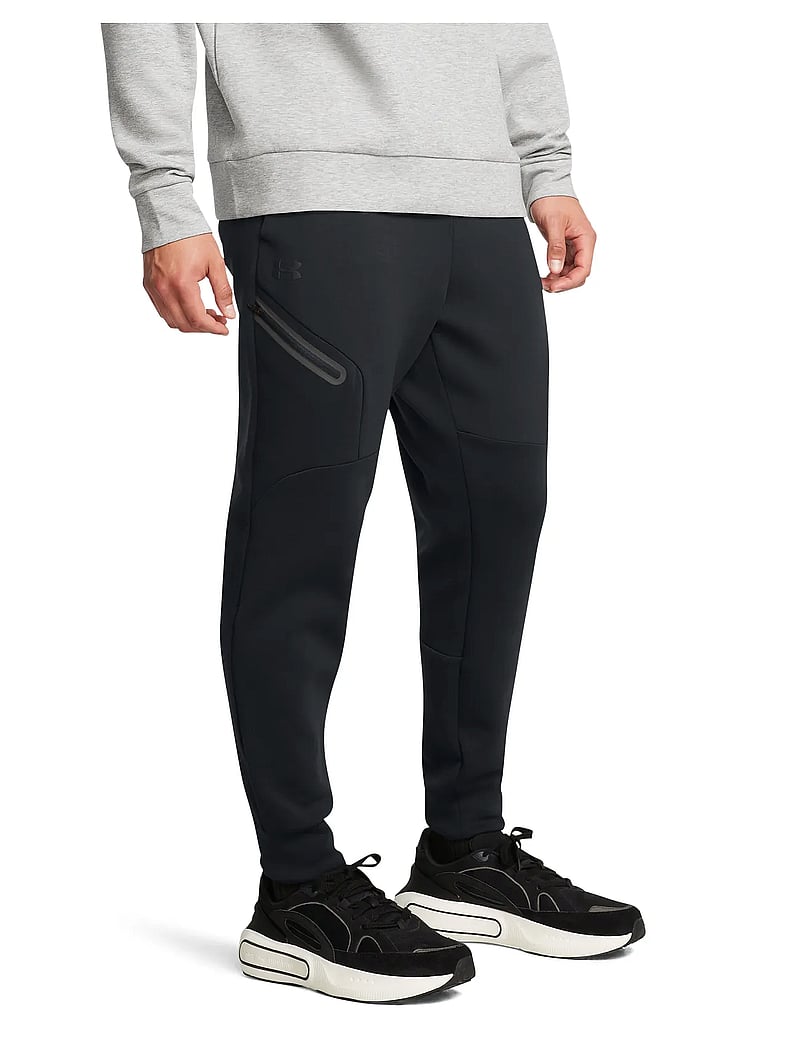 Under Armour - UA Unstoppable Flc Jgr EU - treninginės kelnės - black - 0