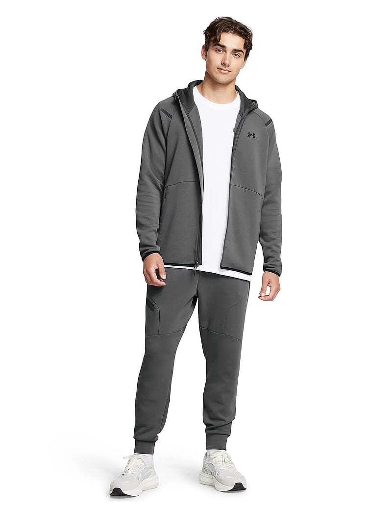 Under Armour - UA Unstoppable Flc Jgr EU - sweatpants - castlerock - 4