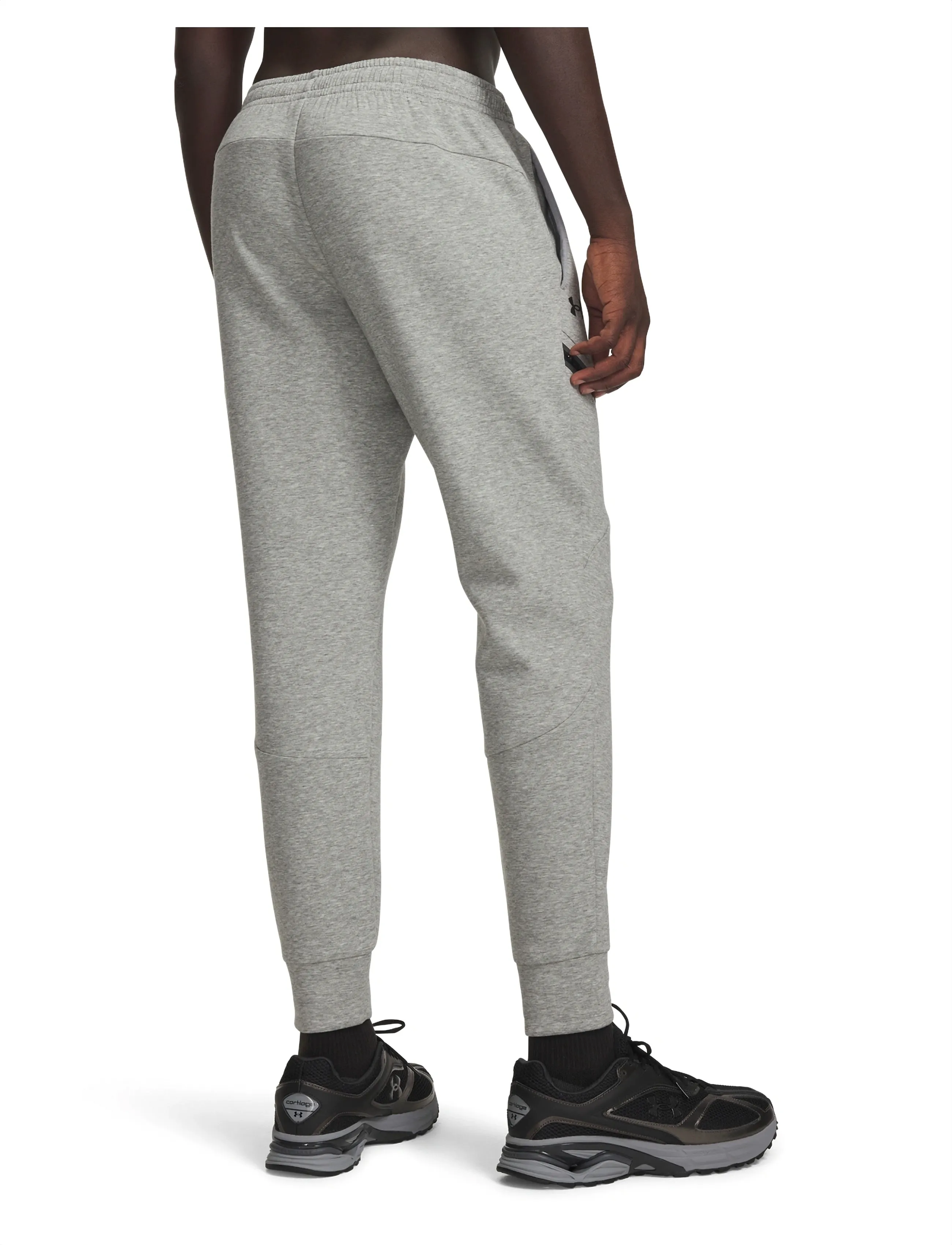 Under Armour - UA Unstoppable Flc Jgr EU - hosen - mod gray - 3