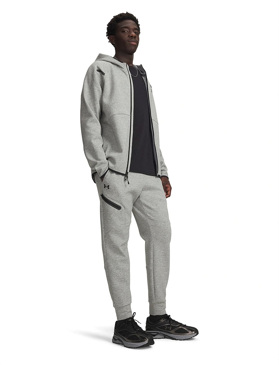 Under Armour - UA Unstoppable Flc Jgr EU - hosen - mod gray - 4
