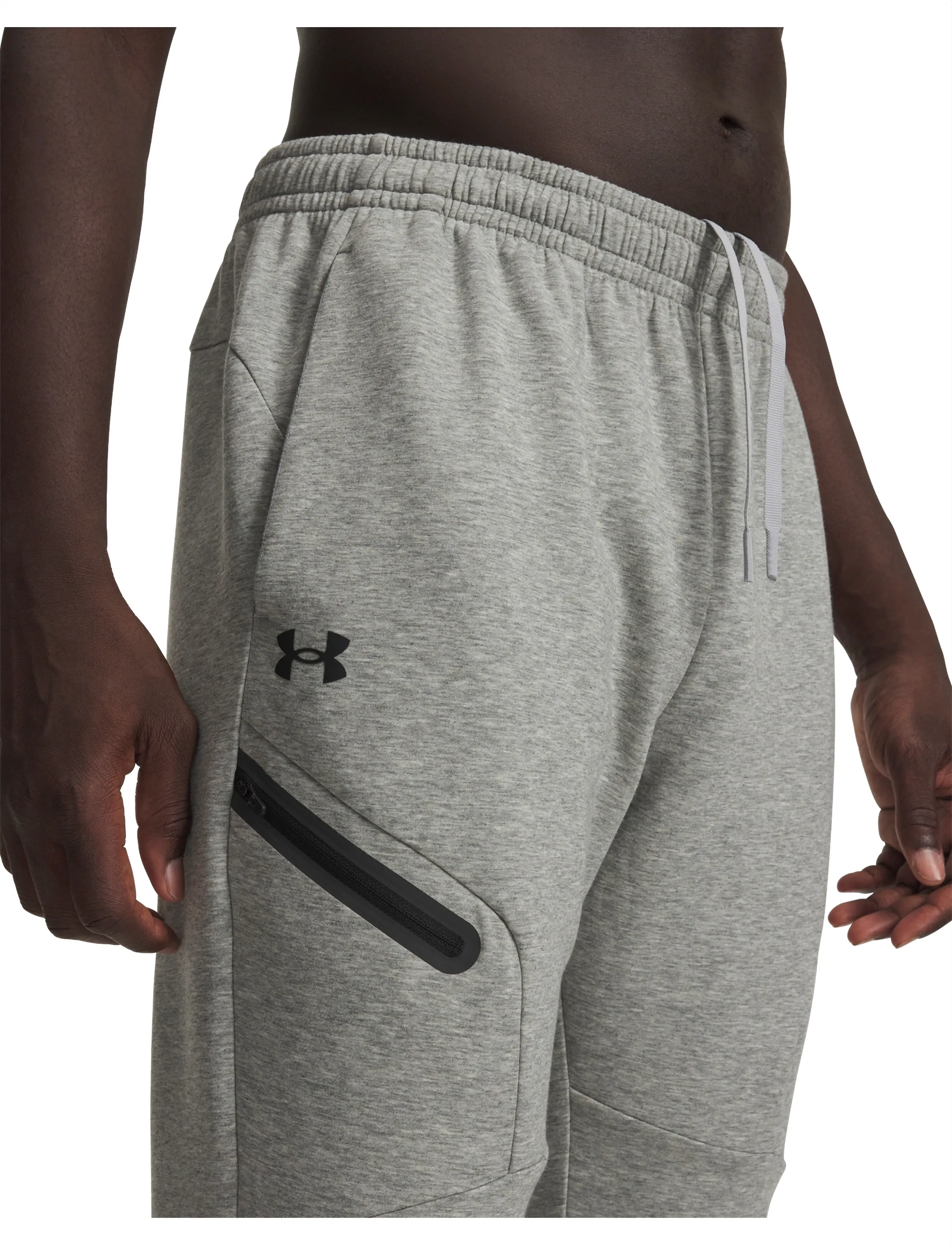Under Armour - UA Unstoppable Flc Jgr EU - hosen - mod gray - 5