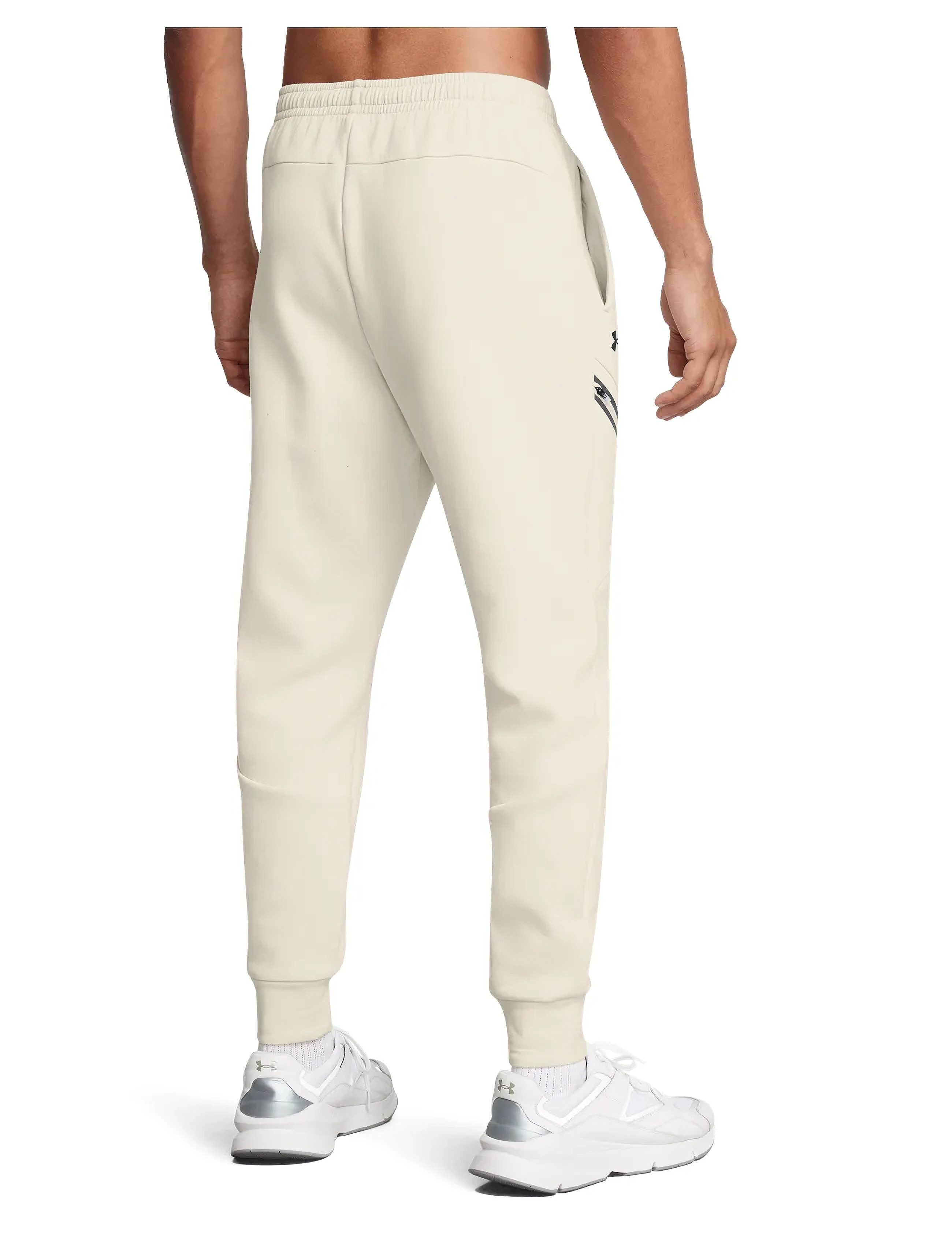Under Armour - UA Unstoppable Flc Jgr EU - jogginghosen - summit white - 3