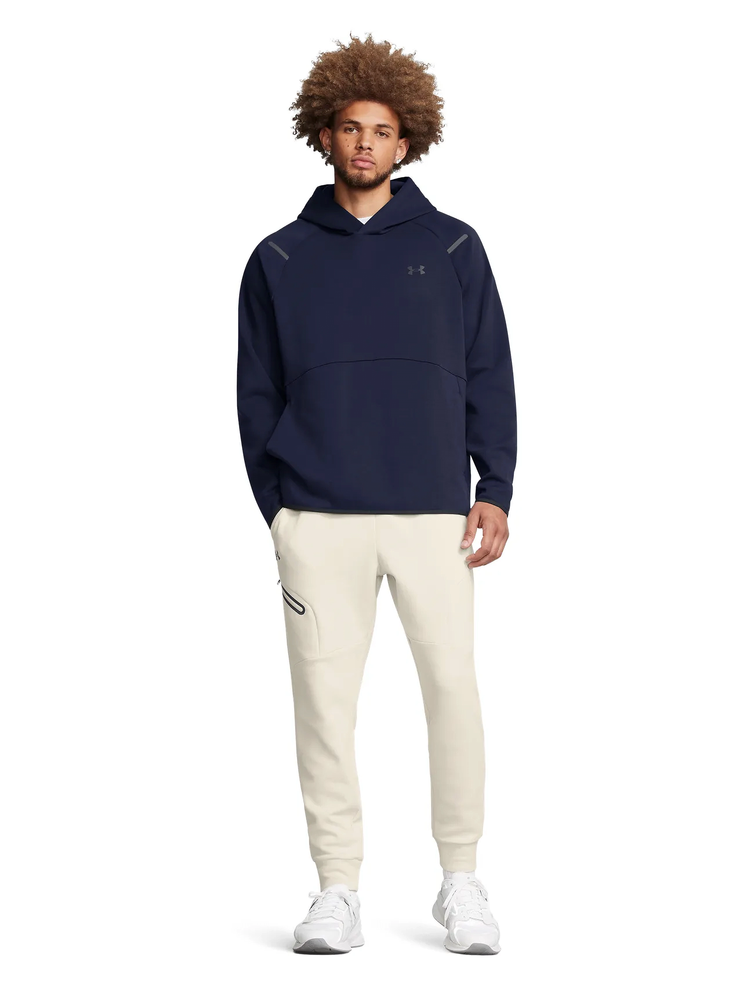 Under Armour - UA Unstoppable Flc Jgr EU - hosen - summit white - 4