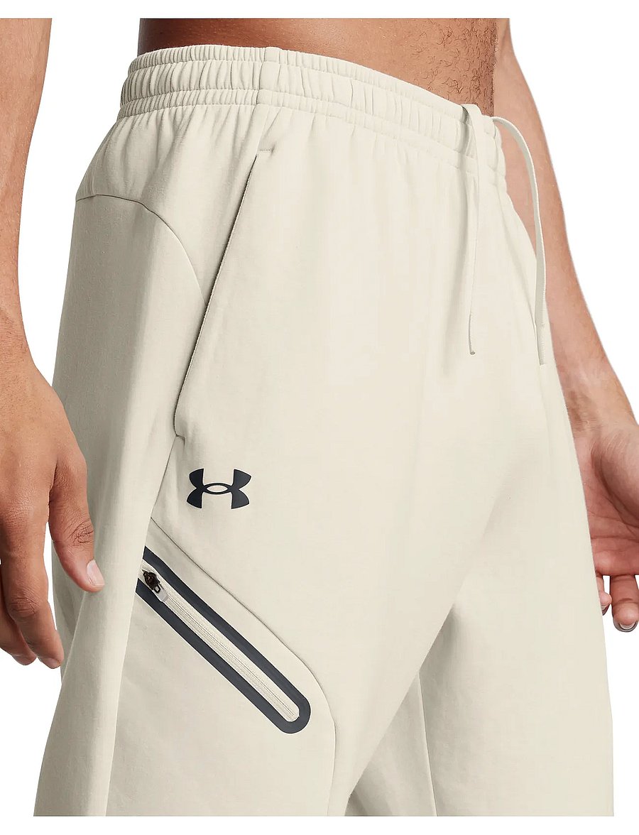 Under Armour - UA Unstoppable Flc Jgr EU - hosen - summit white - 5