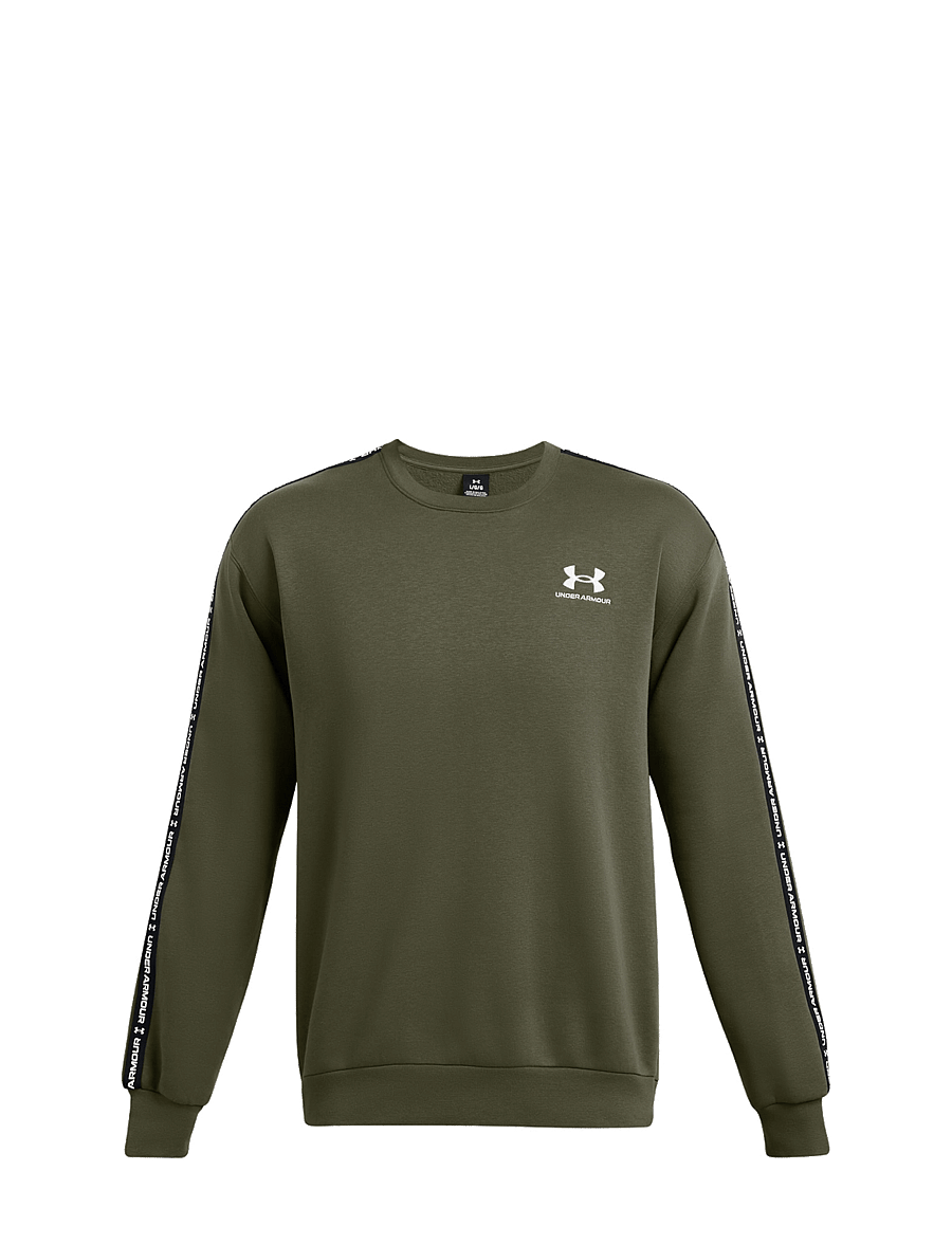 Under Armour - UA Icon Fleece Crew Taping - marine od green - 1