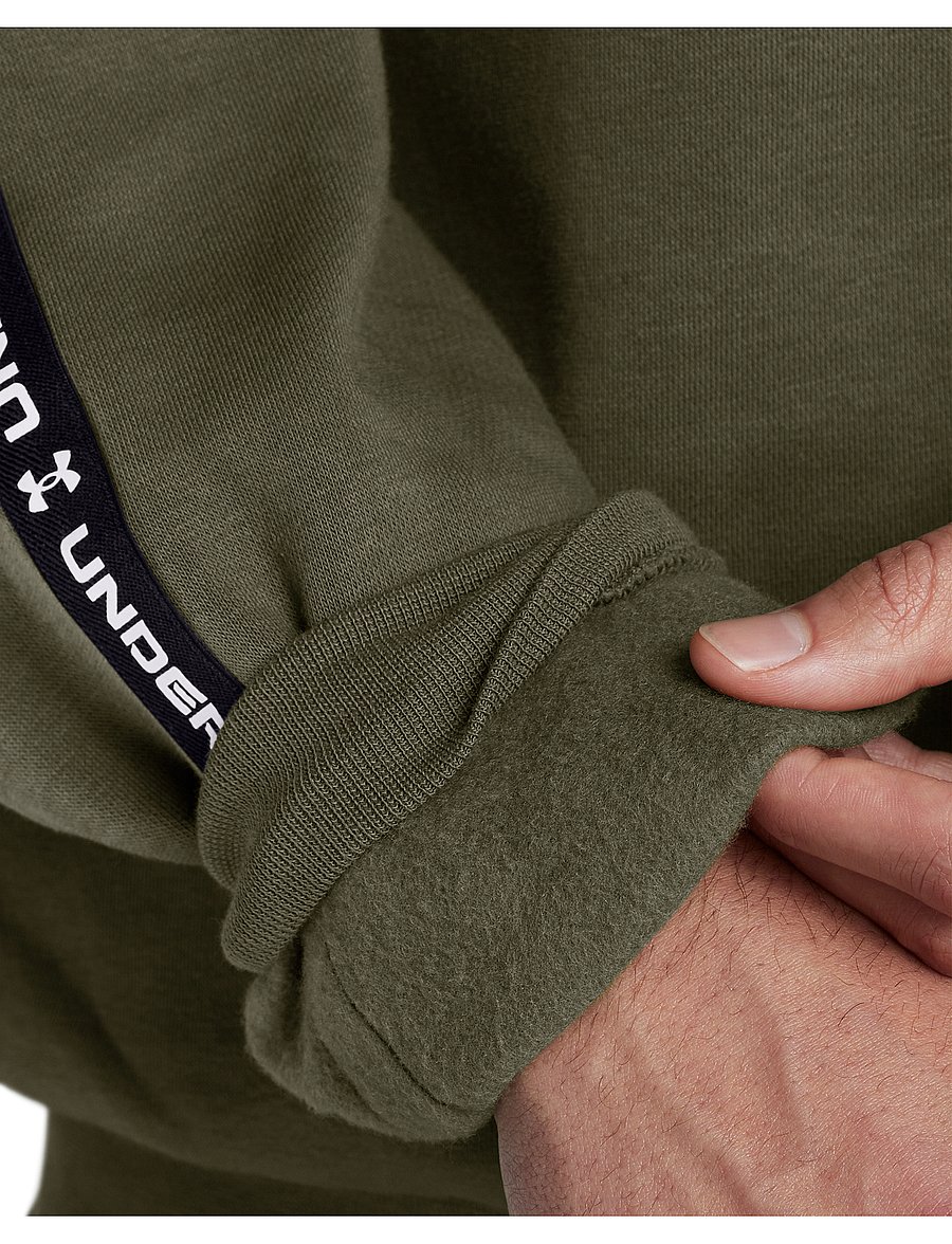 Under Armour - UA Icon Fleece Crew Taping - marine od green - 5