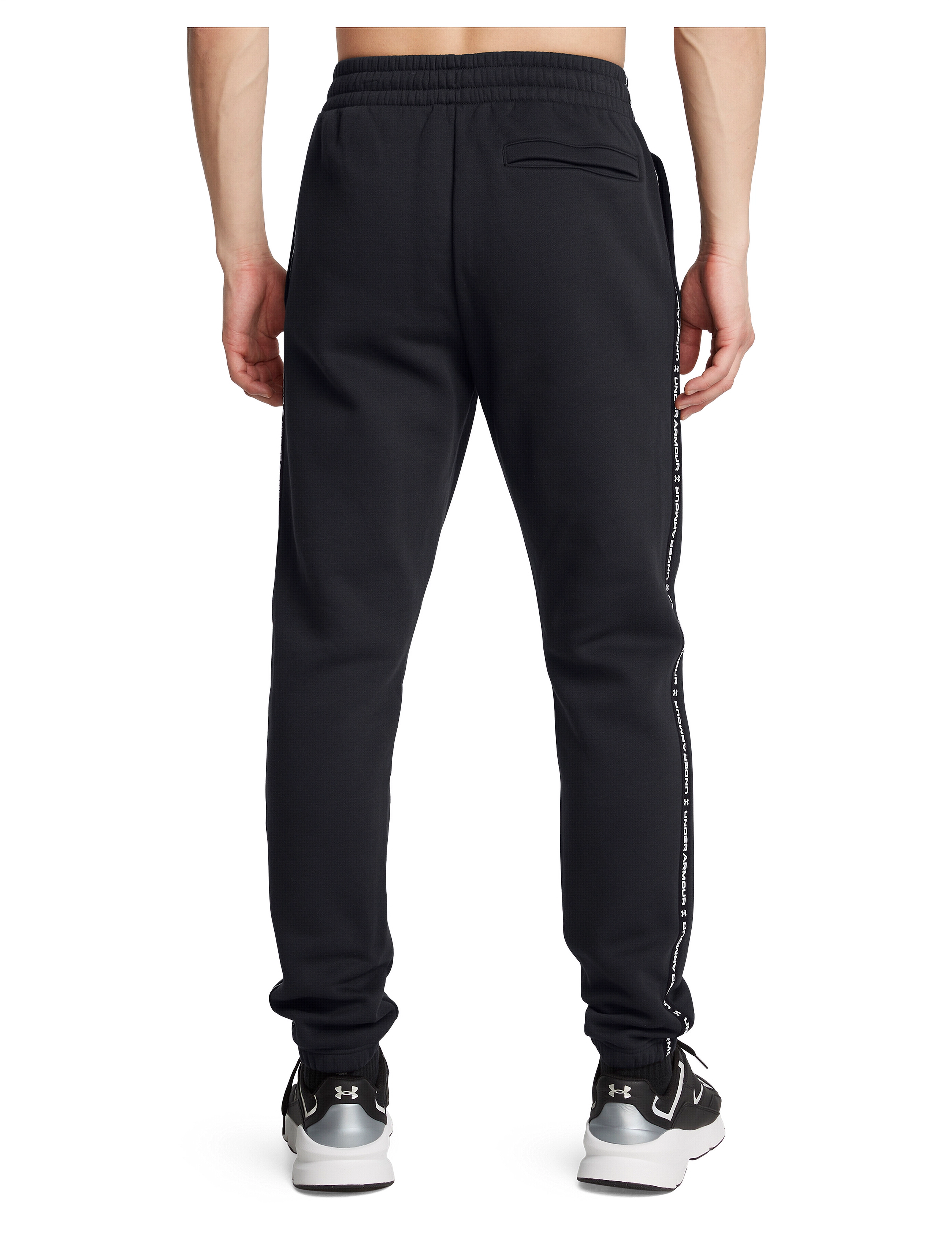 Under Armour - UA Icon Fleece Jgr Taping - hosen - black - 5