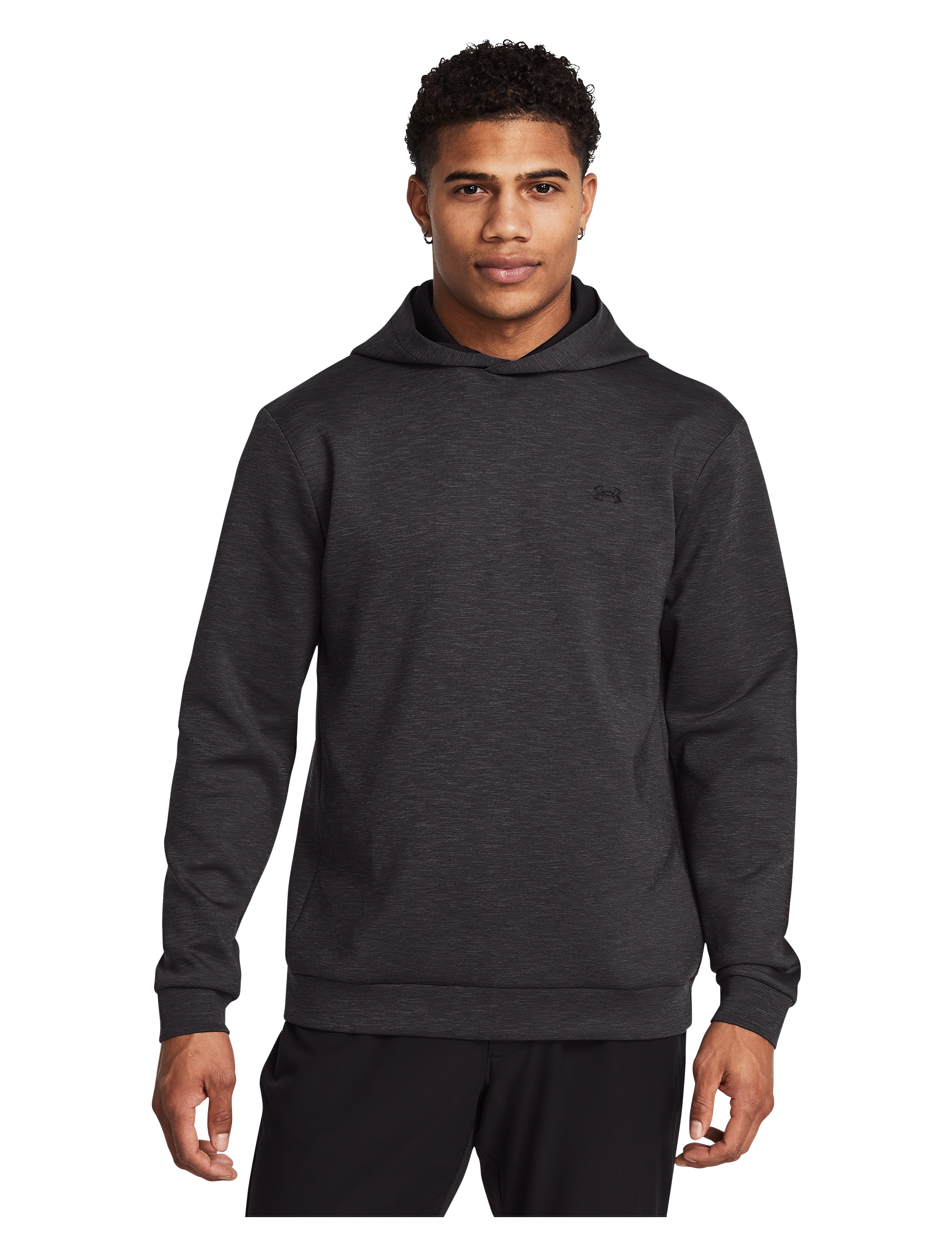 Under Armour Ua Drive Midlayer Hoodie, Mænd, Midlayer Hættetrøje, Sort, Str: XXL