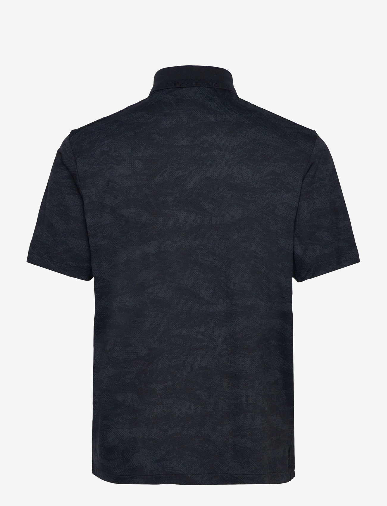 Under Armour - UA Drive Chill Printed Polo - toppe & t-shirts - black - 2