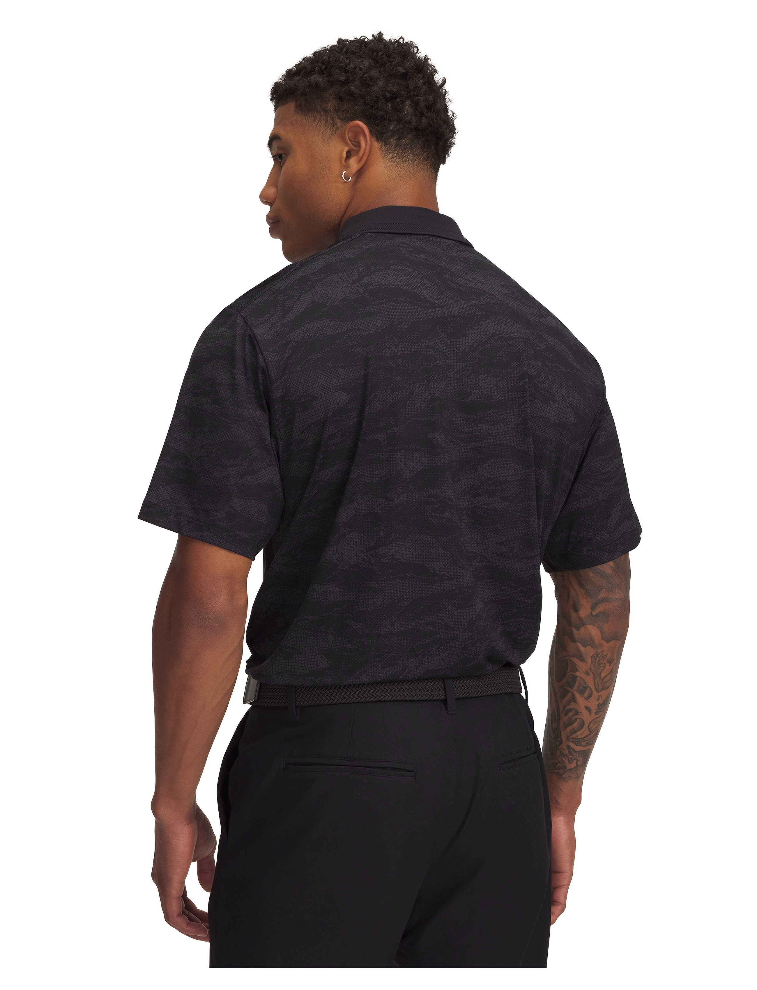 Under Armour - UA Drive Chill Printed Polo - black - 3