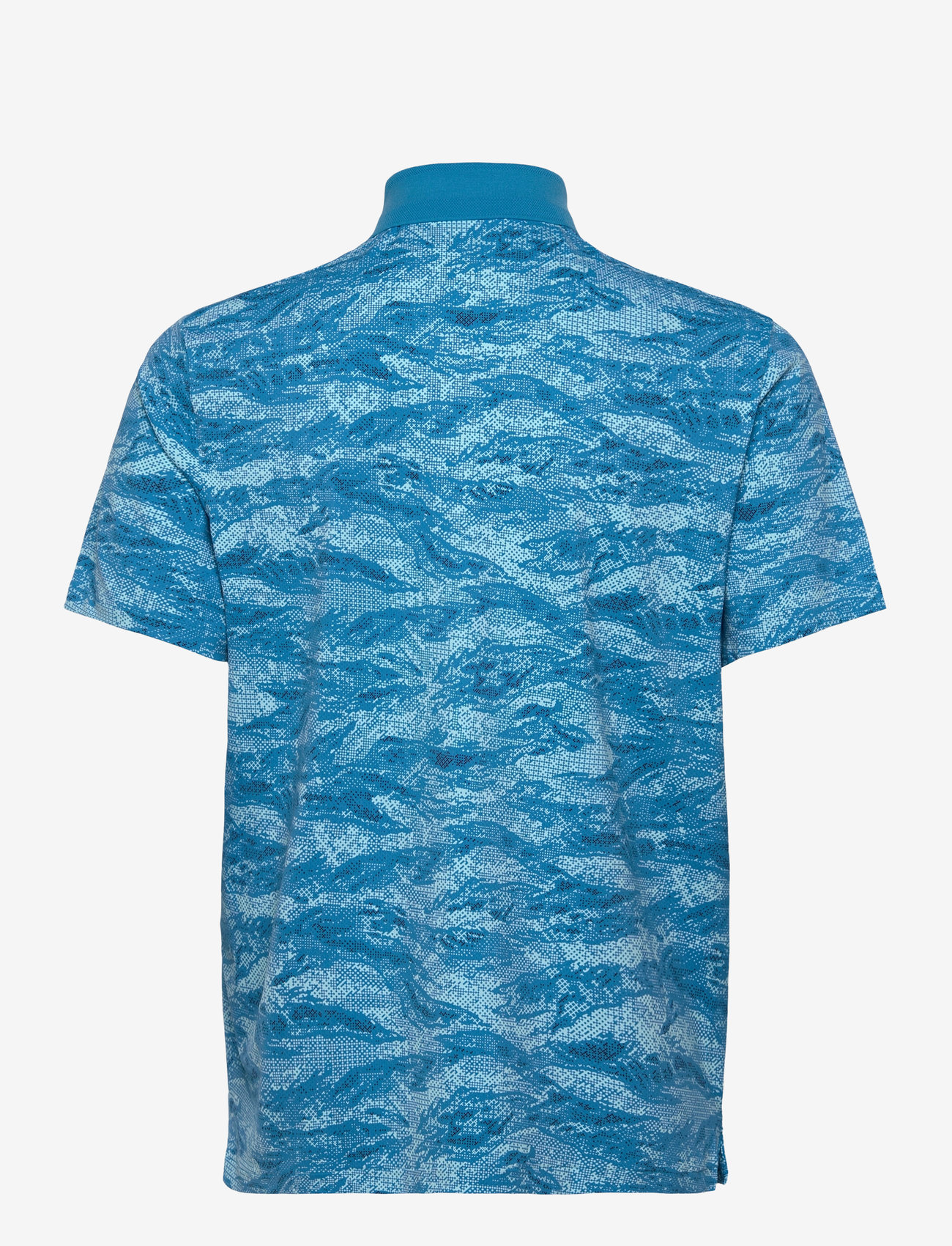 Under Armour - UA Drive Chill Printed Polo - oberteile & t-shirts - ether blue - 2