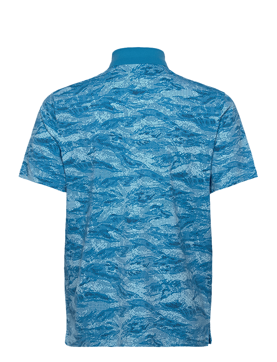 Under Armour - UA Drive Chill Printed Polo - ether blue - 2